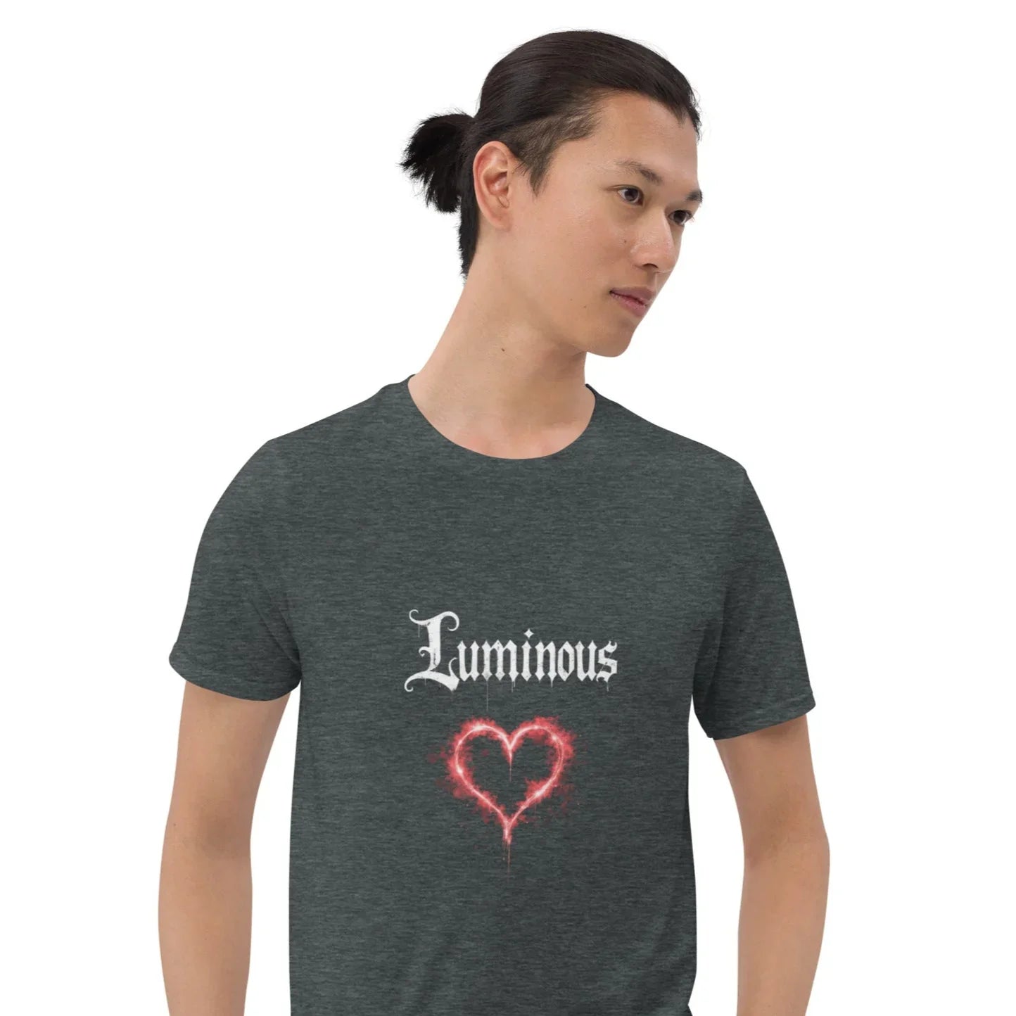 Luminous Lyrics Heart Glow Tee - RaZits