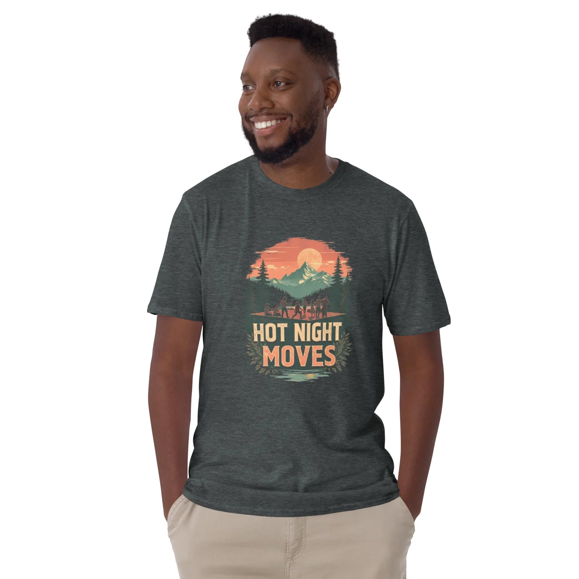 Hot Night Moves Sunset Dance Tee - RaZits