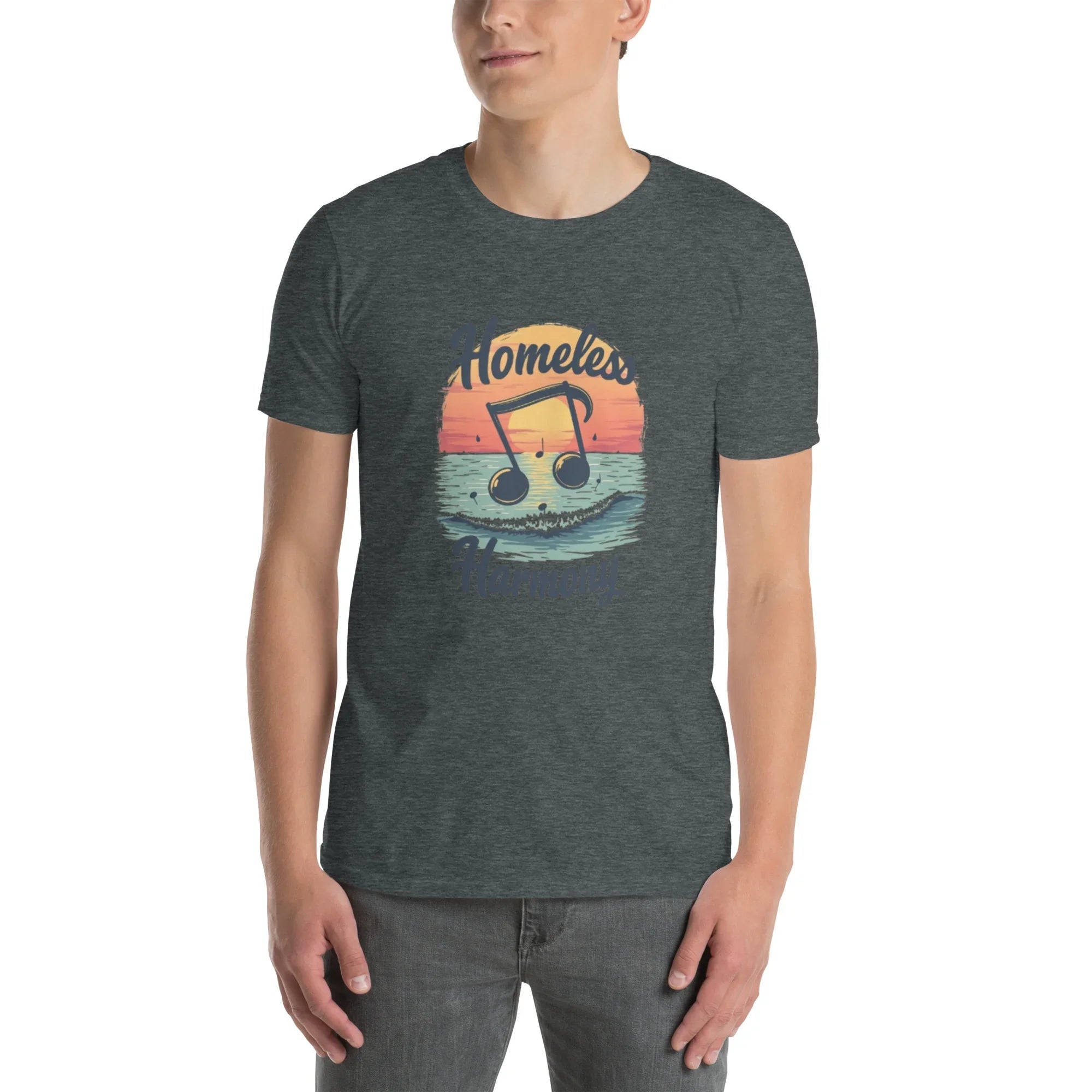 Homeless Harmony Sunset Music Tee - RaZits