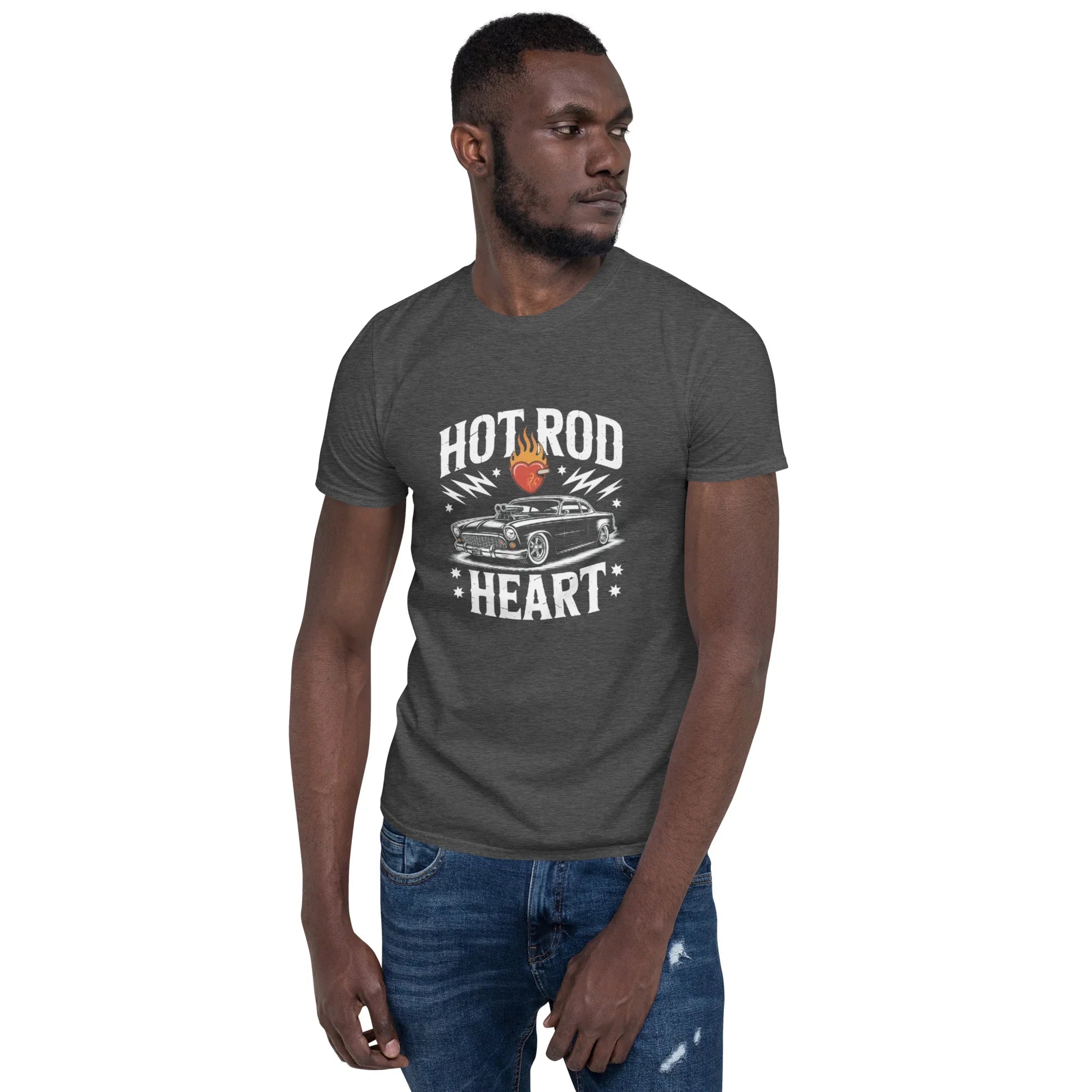 Hot Rod Heart Muscle Car Tee - RaZits
