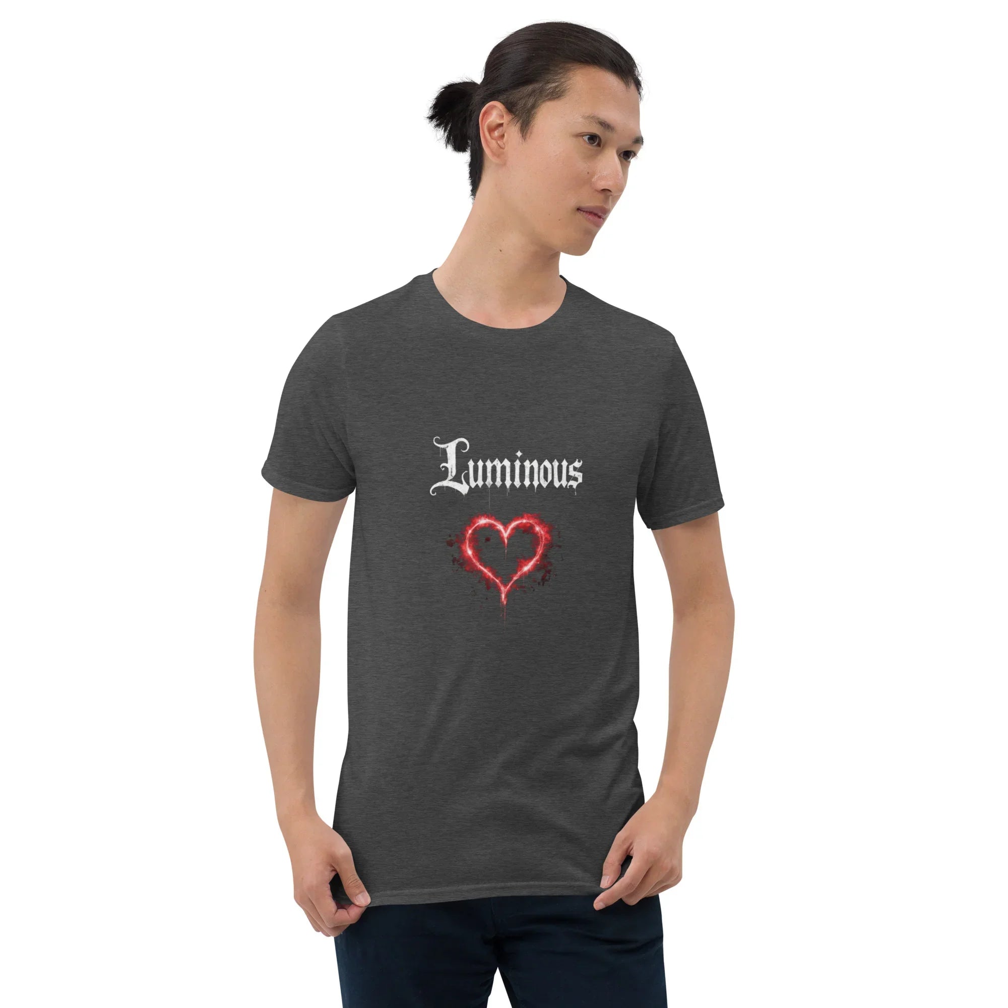 Luminous Lyrics Heart Glow Tee - RaZits
