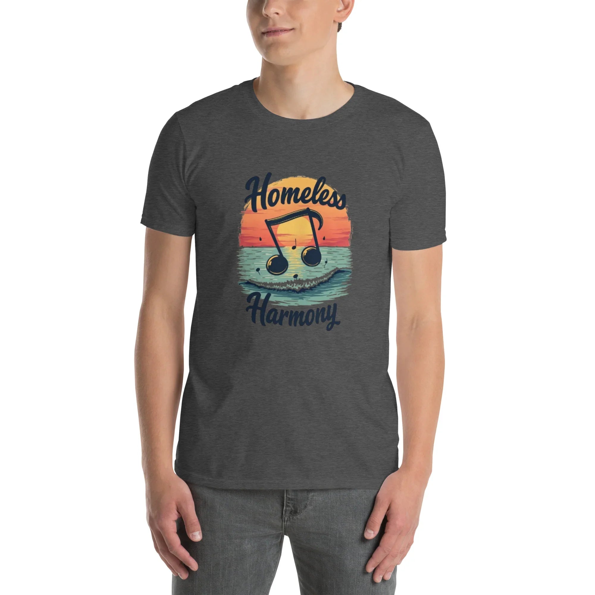 Homeless Harmony Sunset Music Tee - RaZits