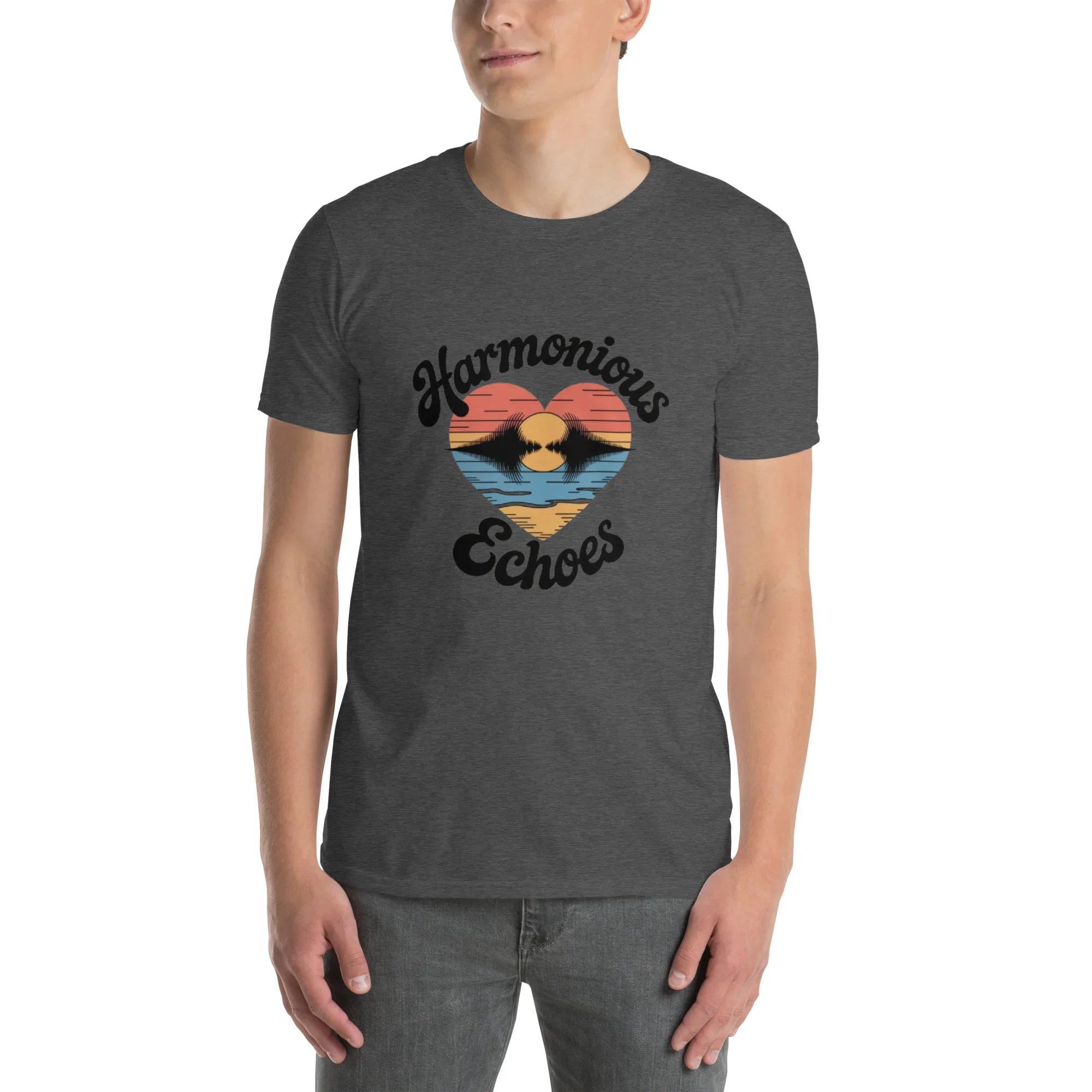 Harmonious Echoes Waveform Tee - RaZits