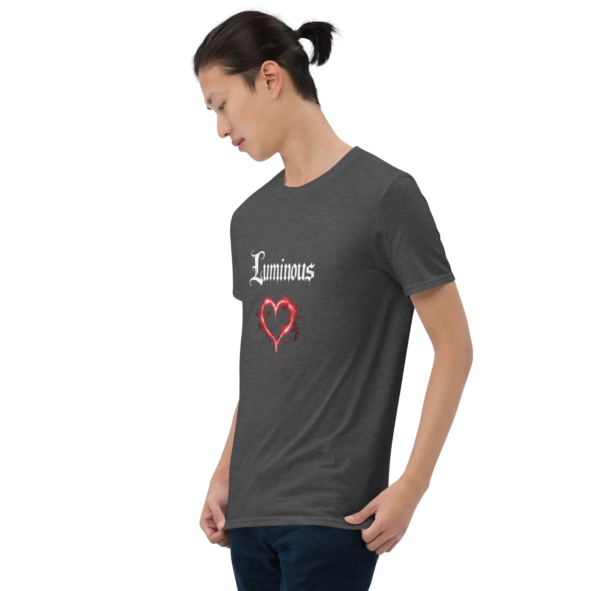 Luminous Lyrics Heart Glow Tee - RaZits