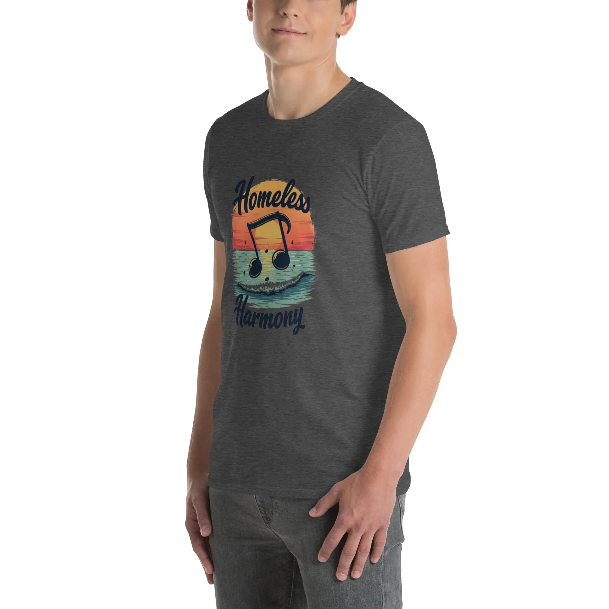 Homeless Harmony Sunset Music Tee - RaZits