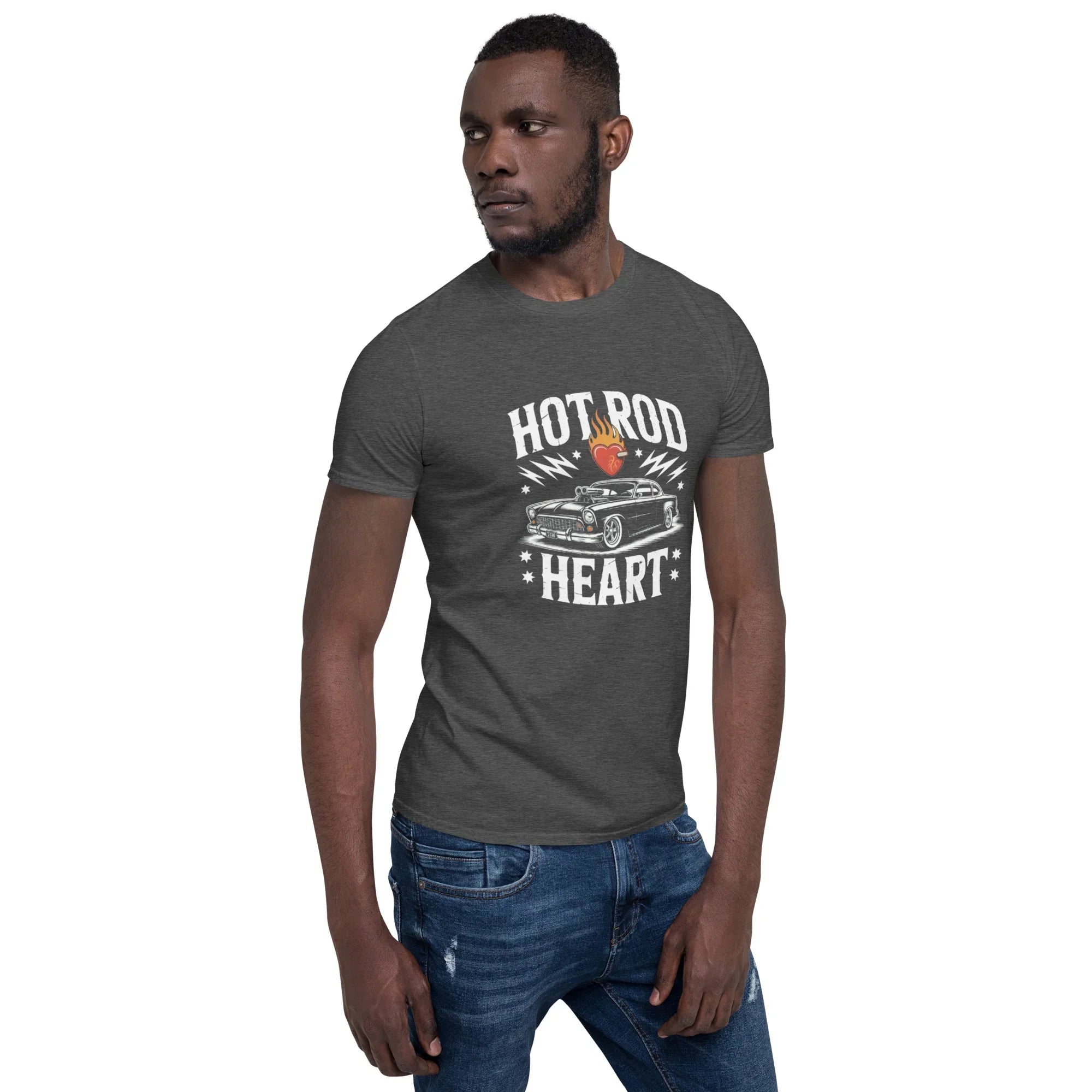 Hot Rod Heart Muscle Car Tee - RaZits