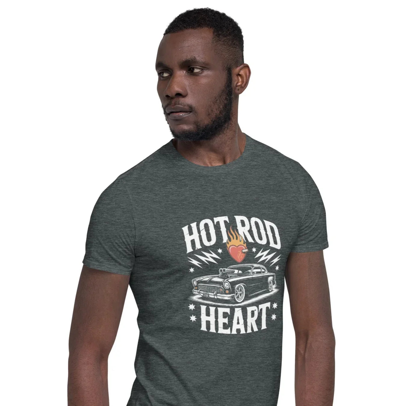 Hot Rod Heart Muscle Car Tee - RaZits