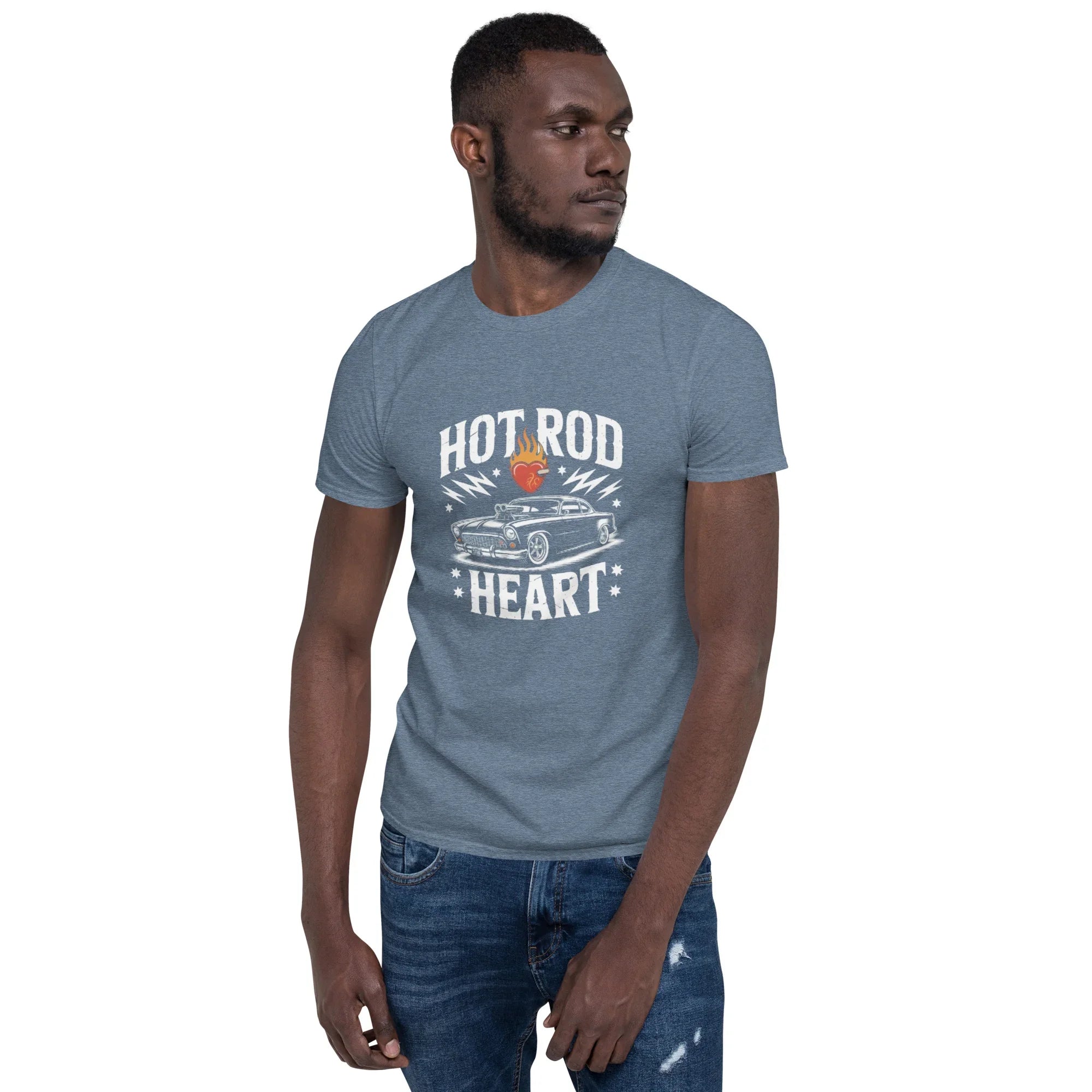 Hot Rod Heart Muscle Car Tee - RaZits