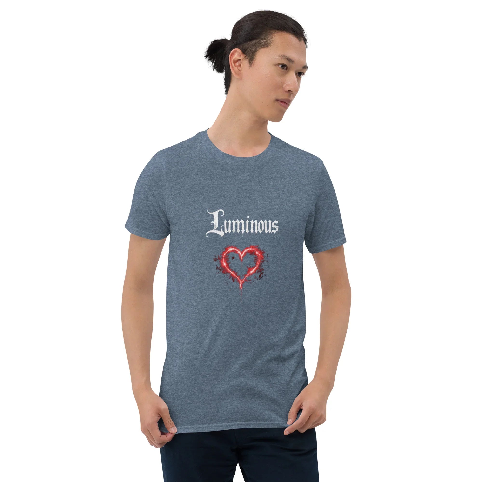Luminous Lyrics Heart Glow Tee - RaZits