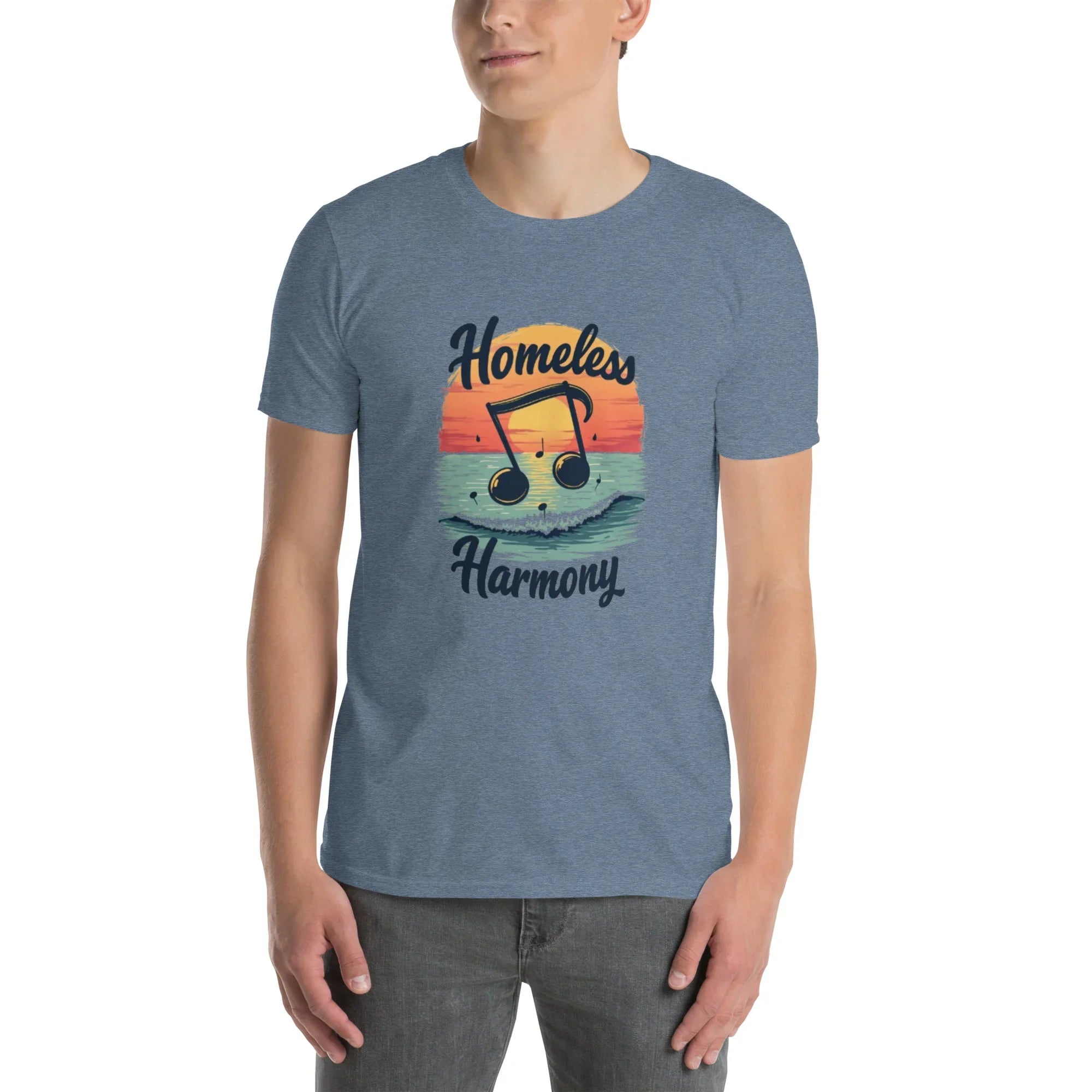 Homeless Harmony Sunset Music Tee - RaZits
