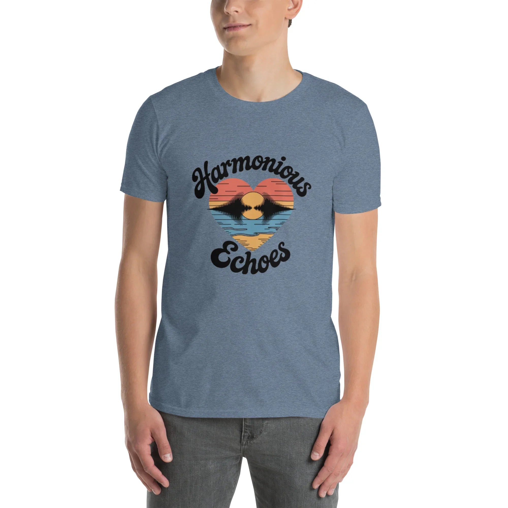 Harmonious Echoes Waveform Tee - RaZits