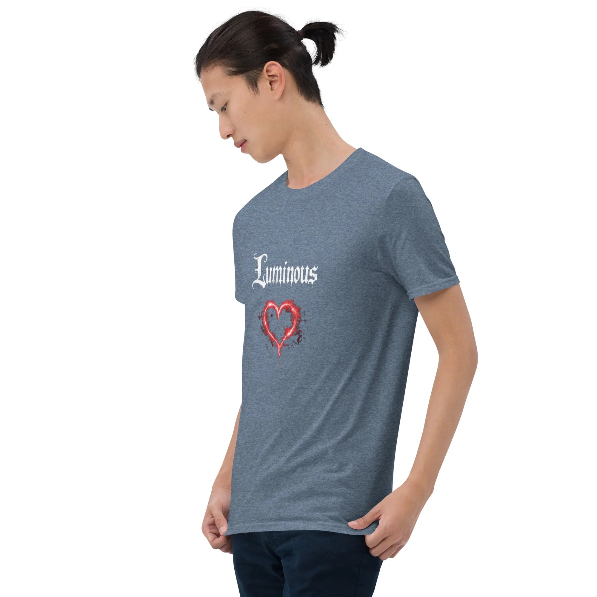 Luminous Lyrics Heart Glow Tee - RaZits