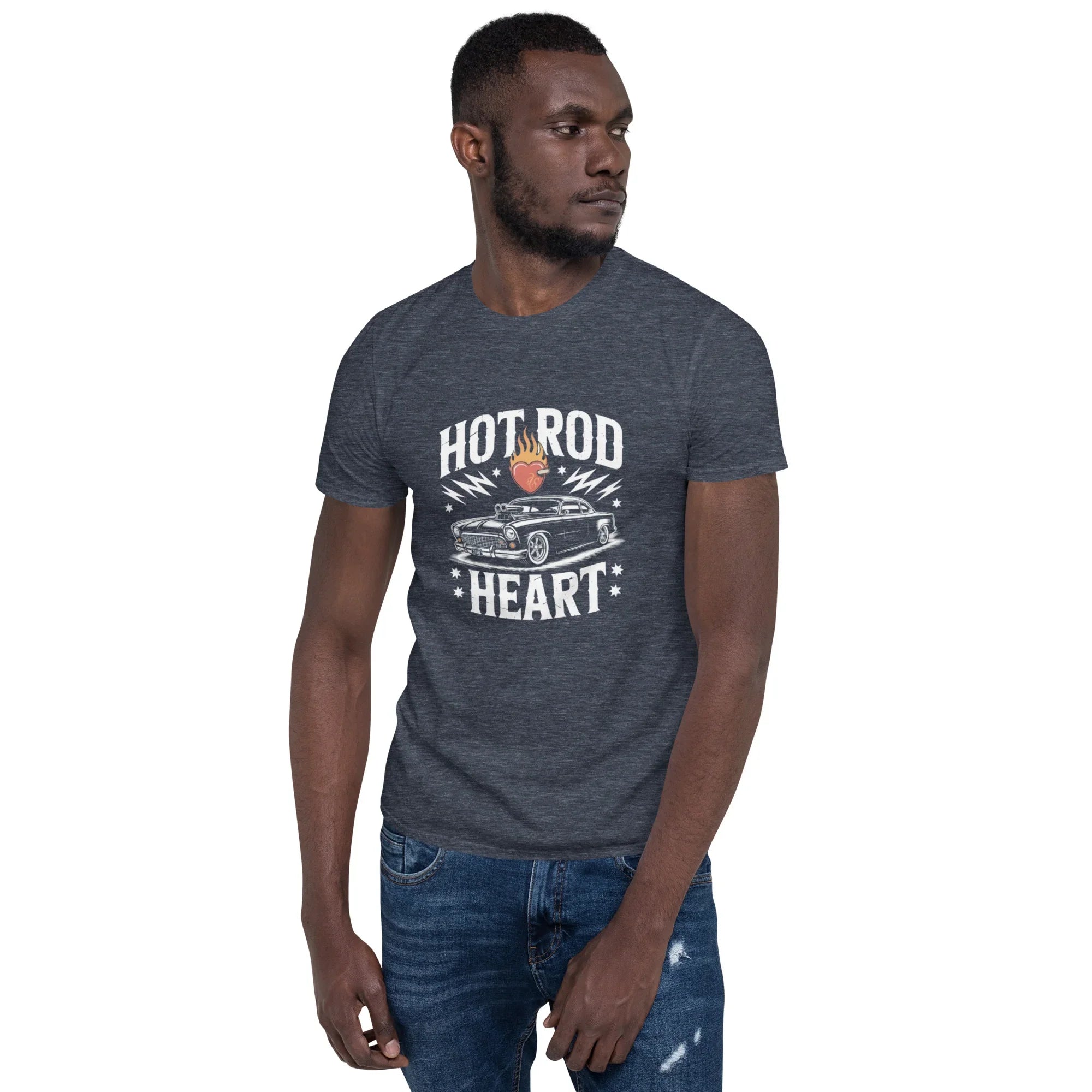 Hot Rod Heart Muscle Car Tee - RaZits