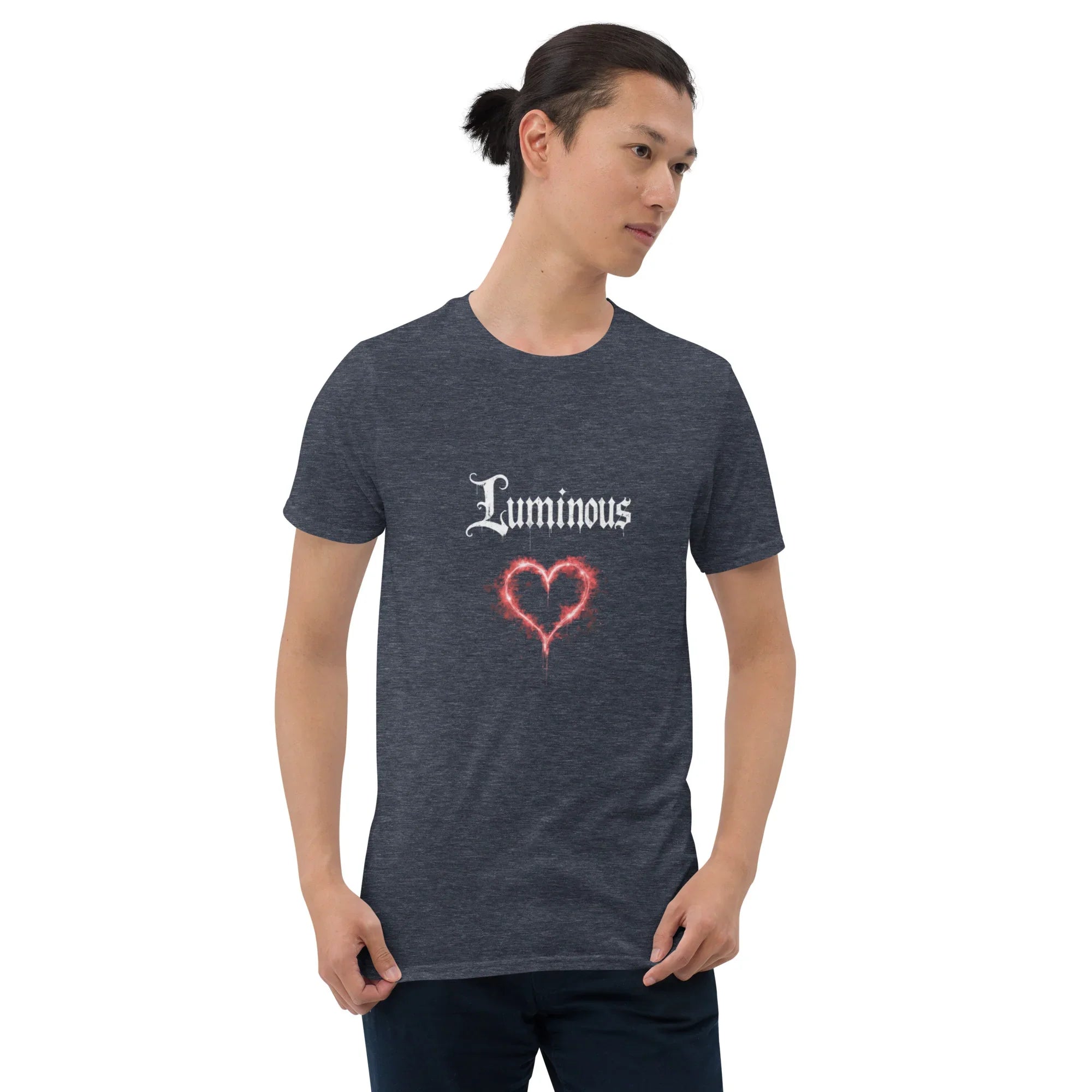 Luminous Lyrics Heart Glow Tee - RaZits