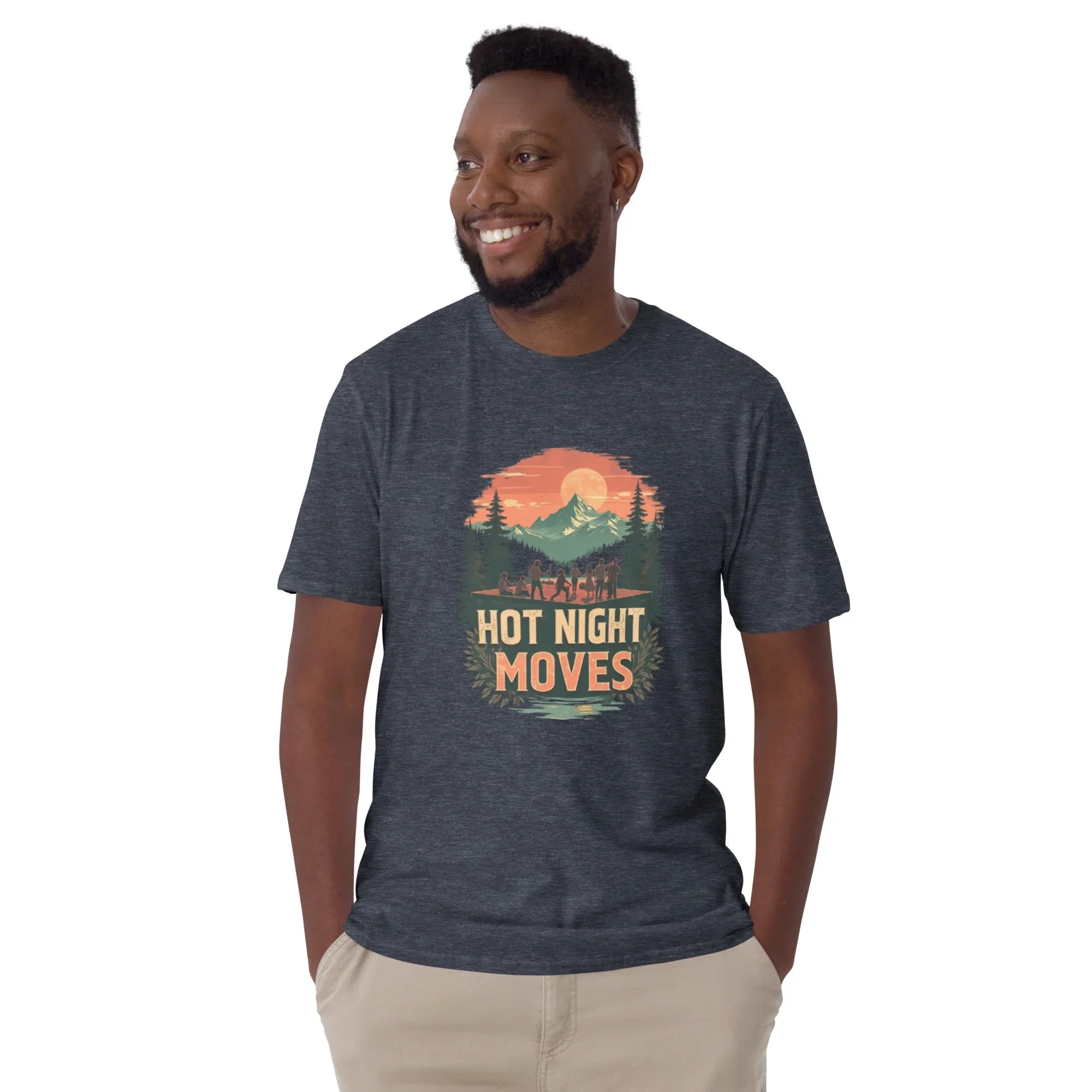 Hot Night Moves Sunset Dance Tee - RaZits