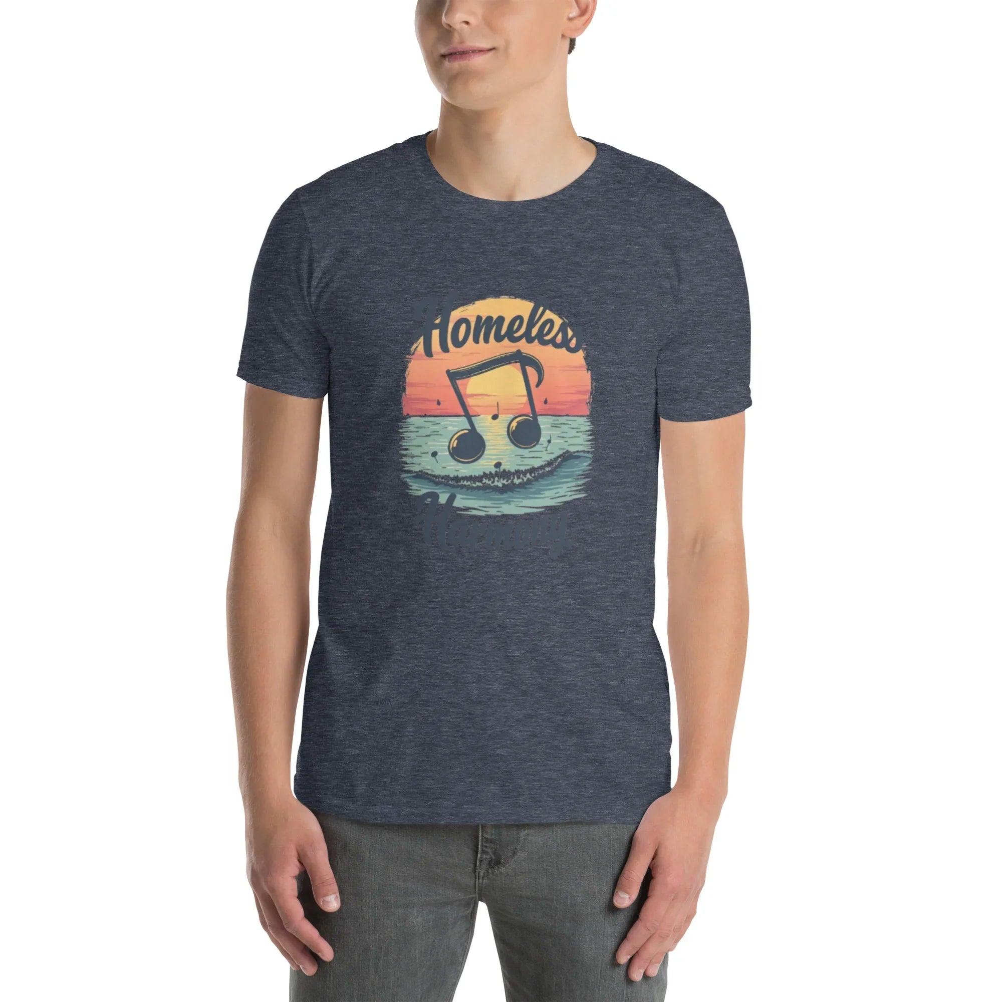 Homeless Harmony Sunset Music Tee - RaZits
