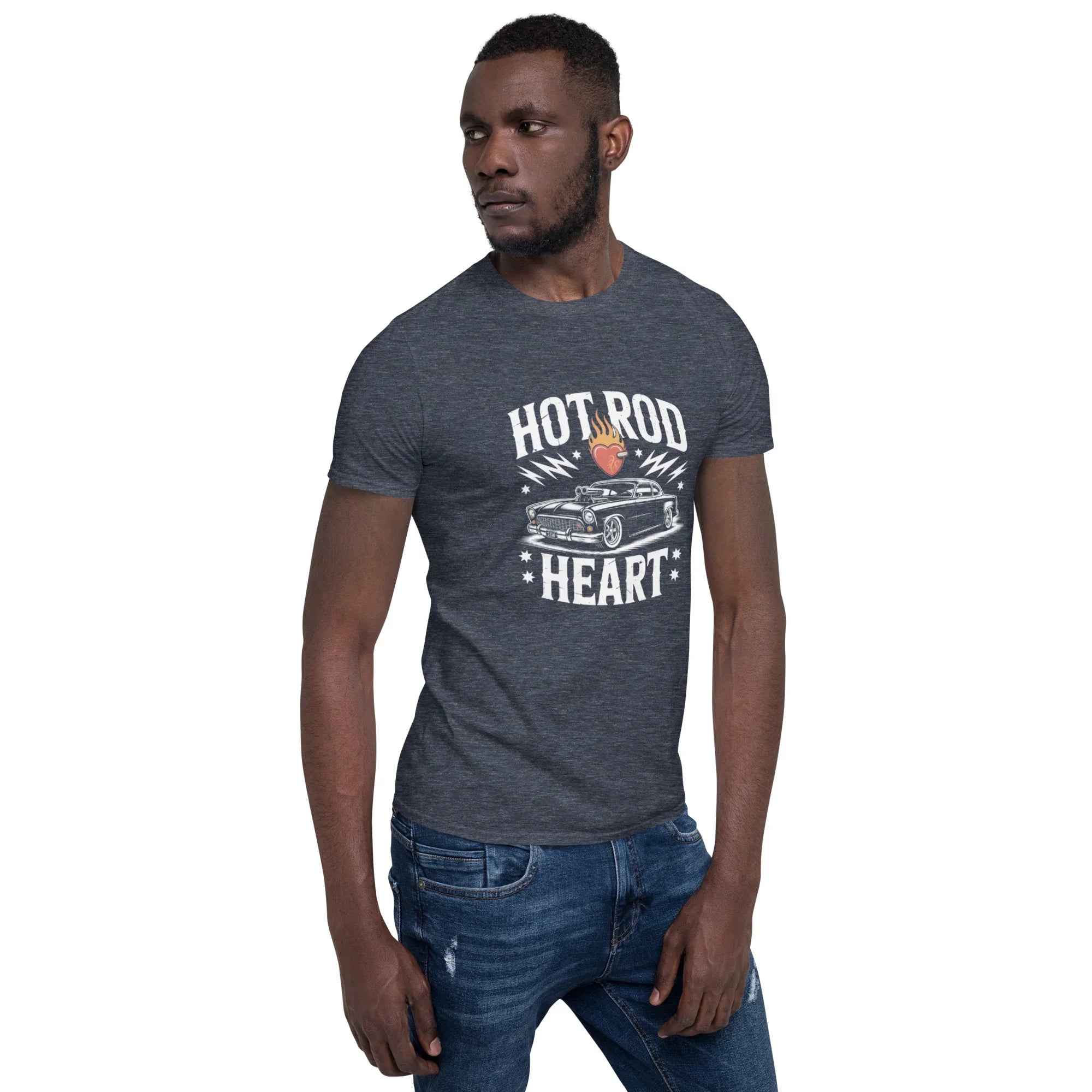 Hot Rod Heart Muscle Car Tee - RaZits