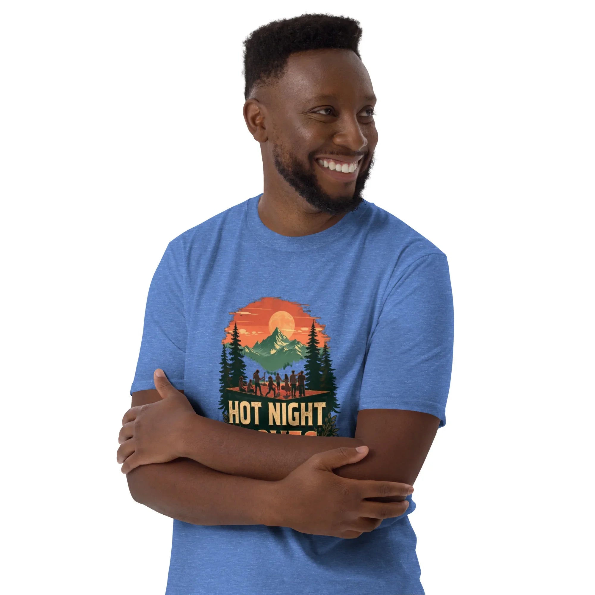 Hot Night Moves Sunset Dance Tee - RaZits