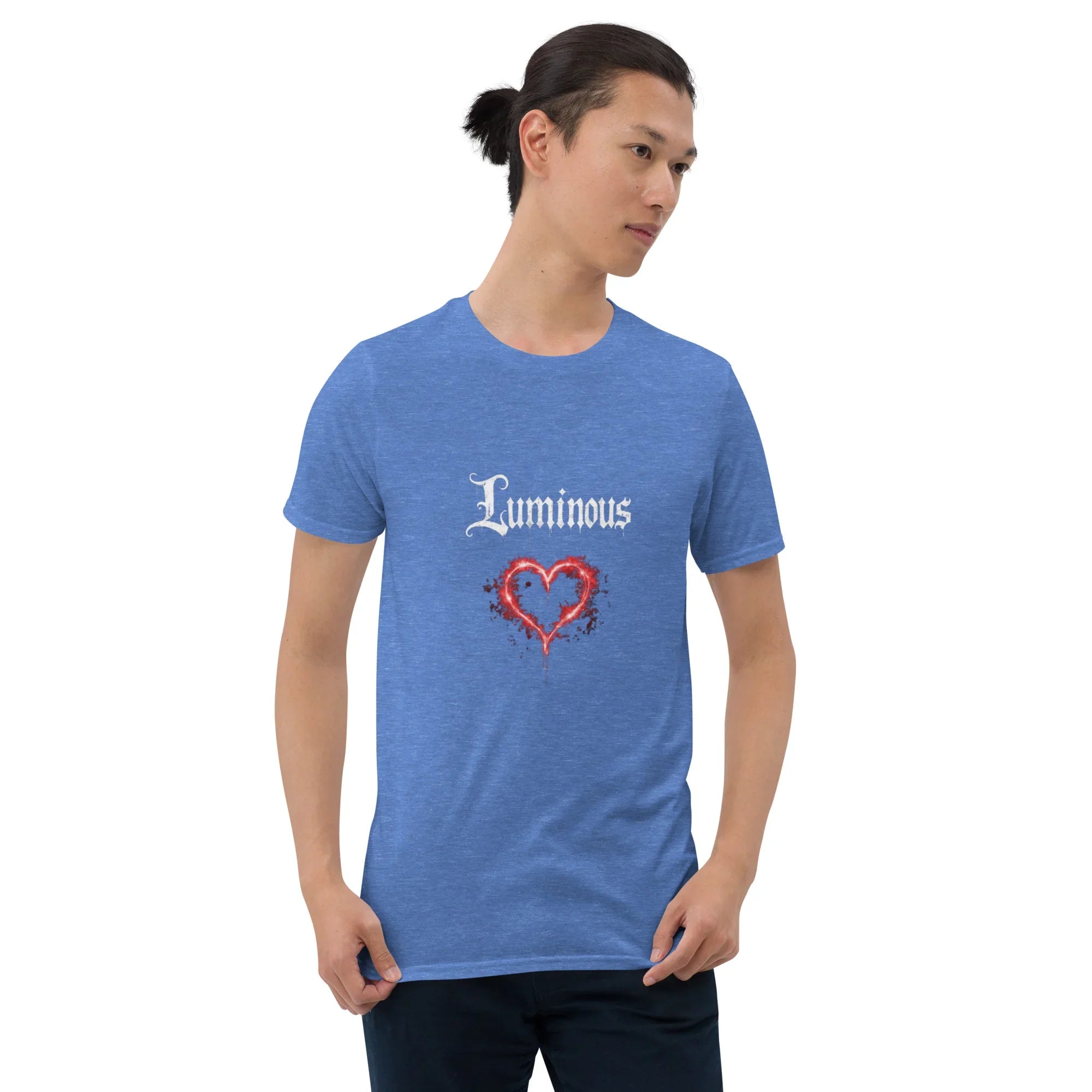 Luminous Lyrics Heart Glow Tee - RaZits