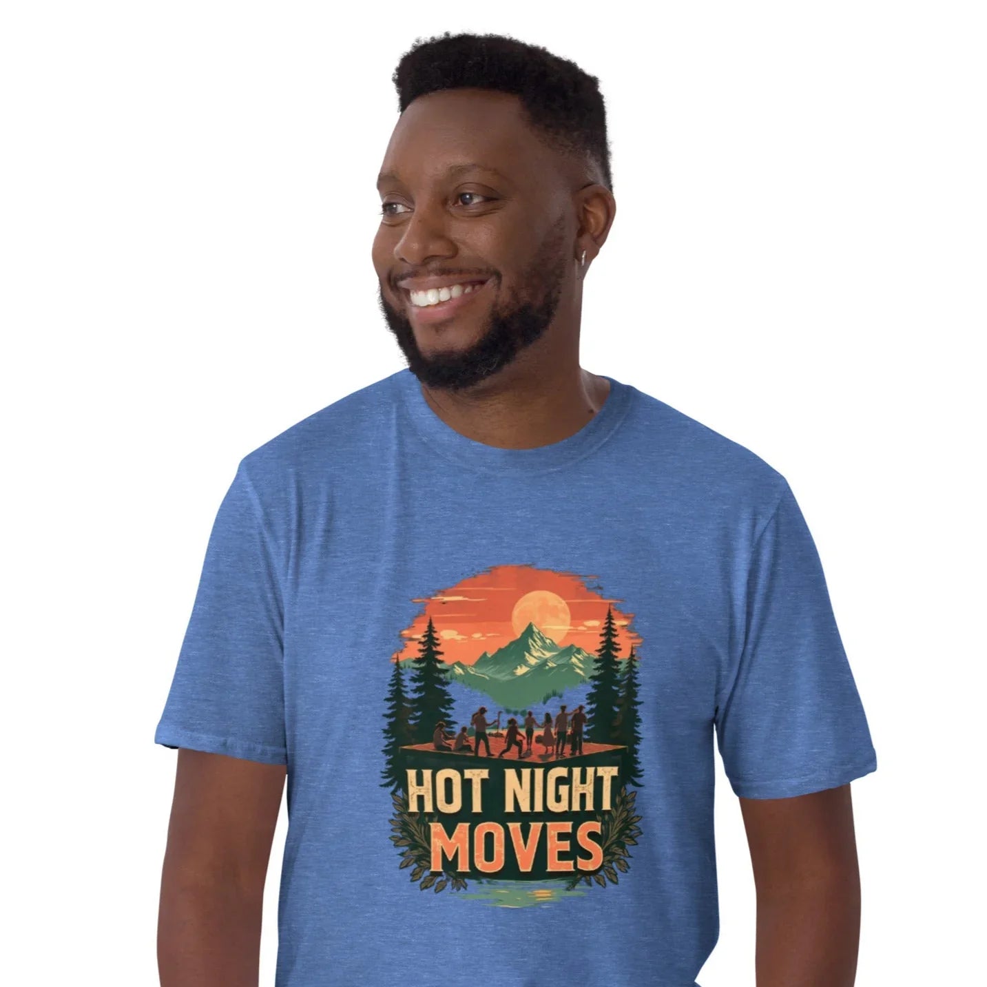 Hot Night Moves Sunset Dance Tee - RaZits