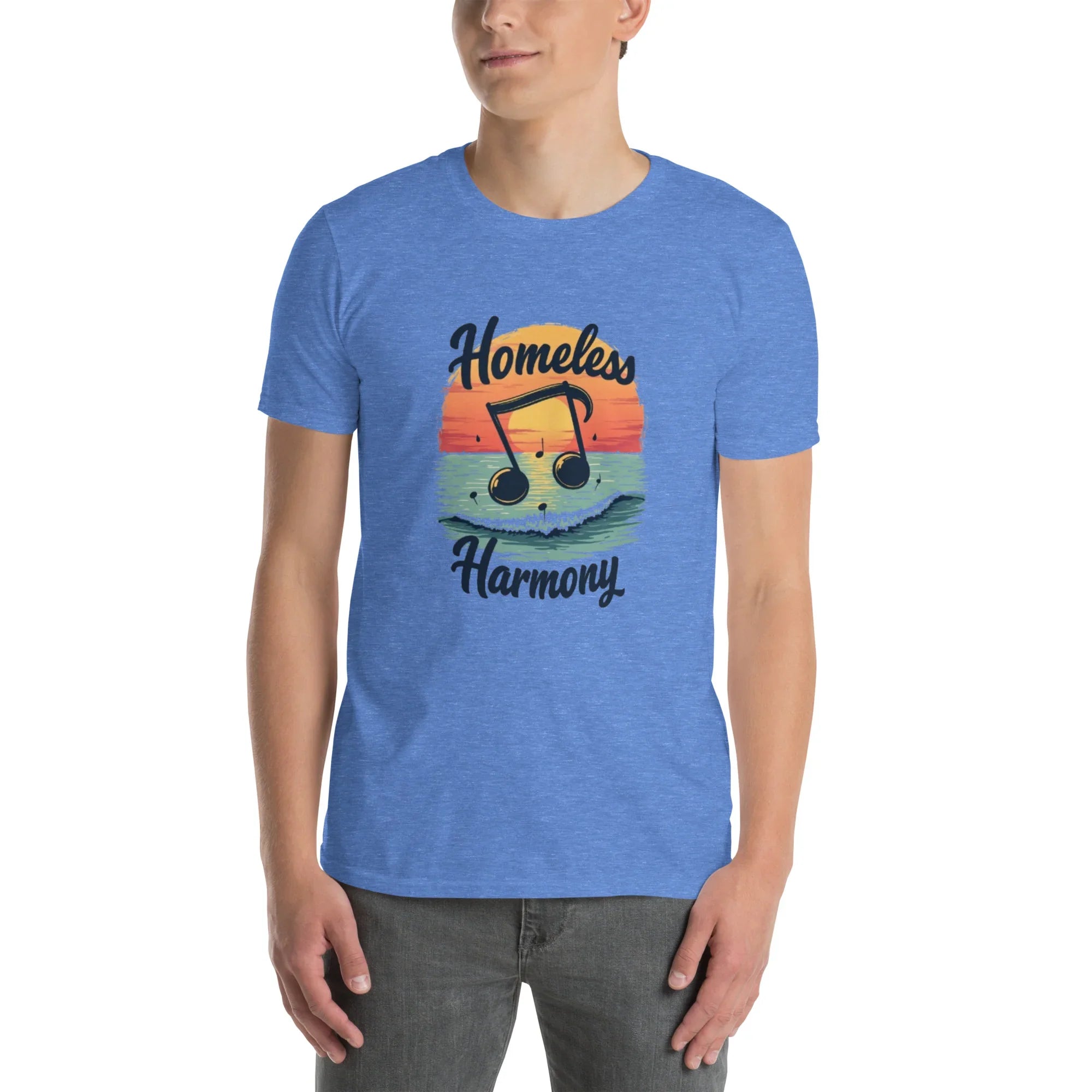Homeless Harmony Sunset Music Tee - RaZits