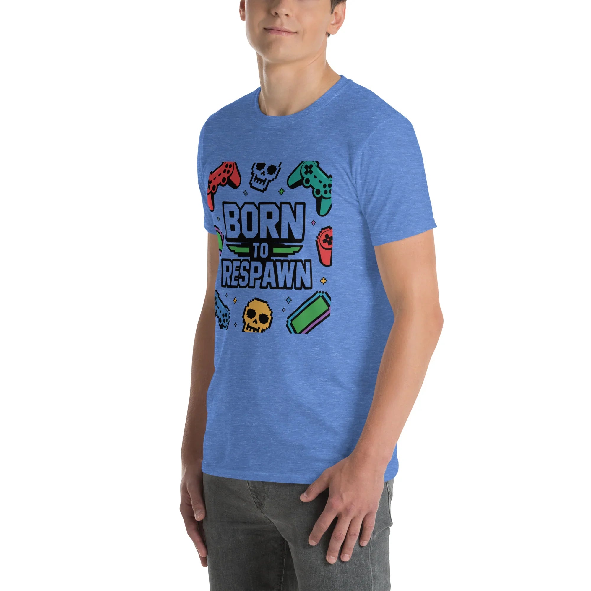 Born to Respawn Shirt – Retro Gamer Comeback Tee - RaZits