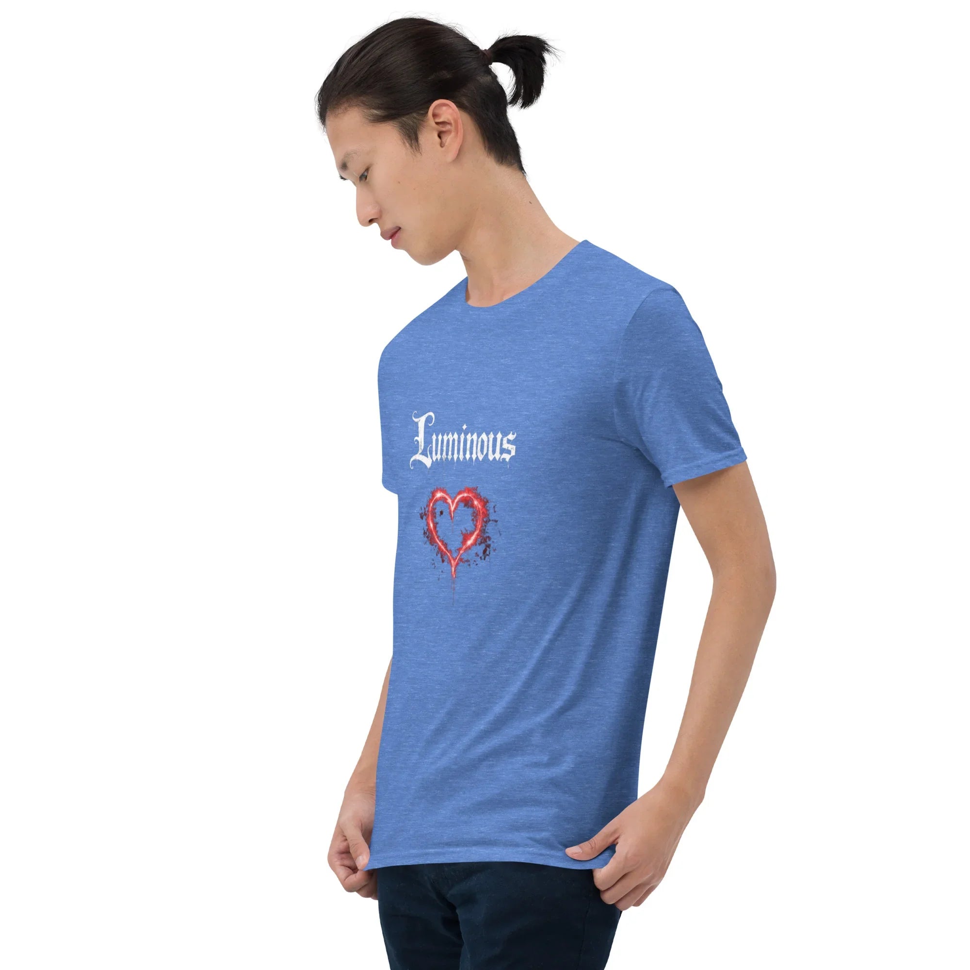 Luminous Lyrics Heart Glow Tee - RaZits