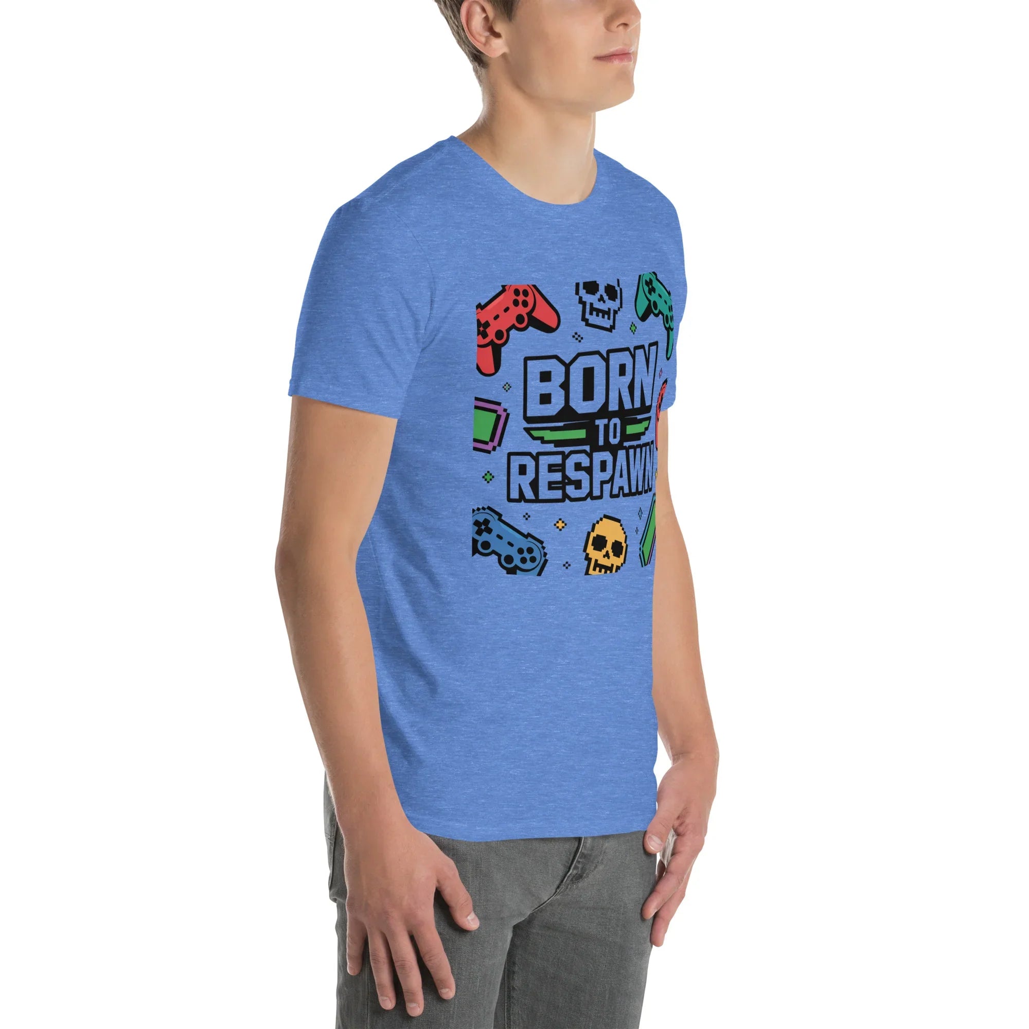 Born to Respawn Shirt – Retro Gamer Comeback Tee - RaZits