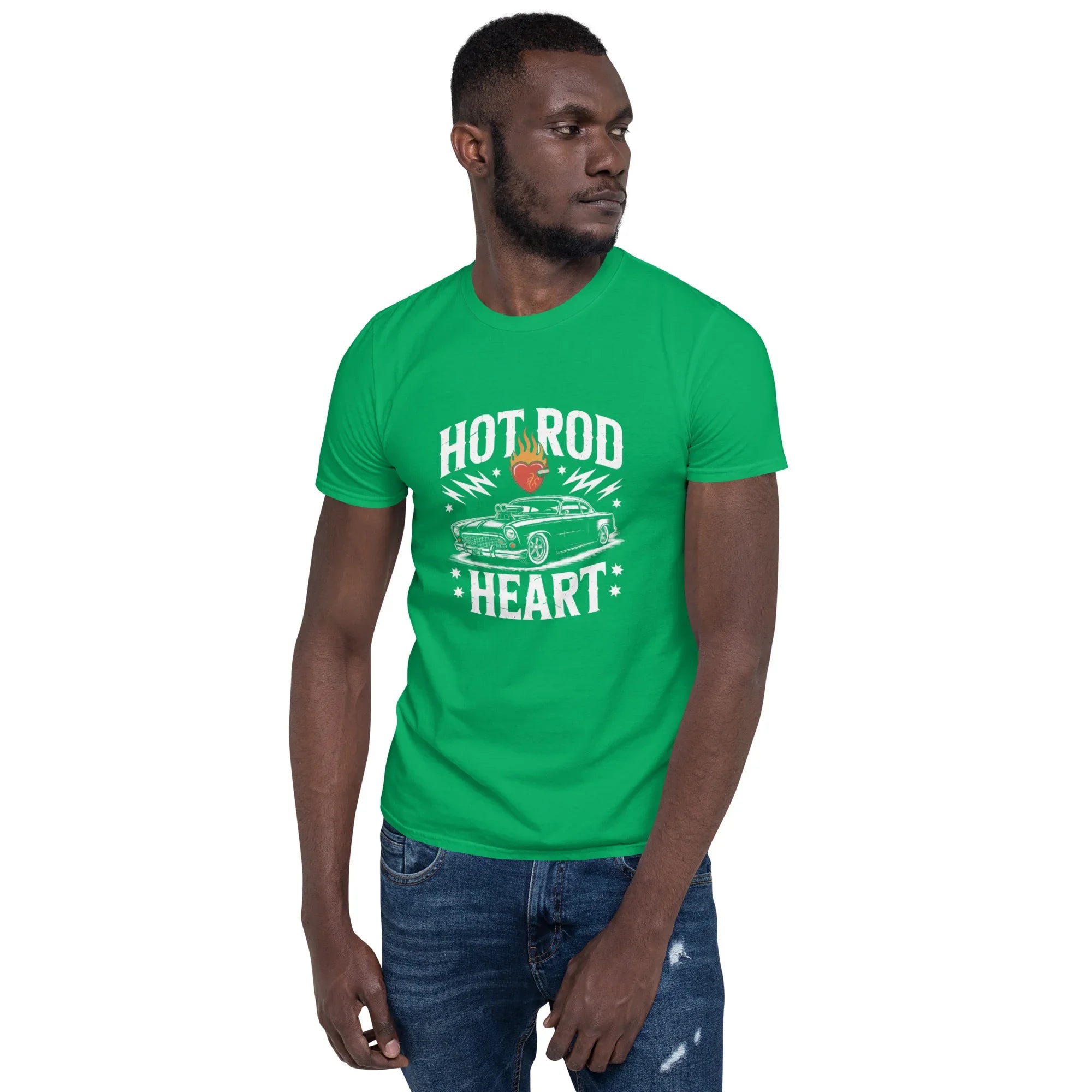 Hot Rod Heart Muscle Car Tee - RaZits