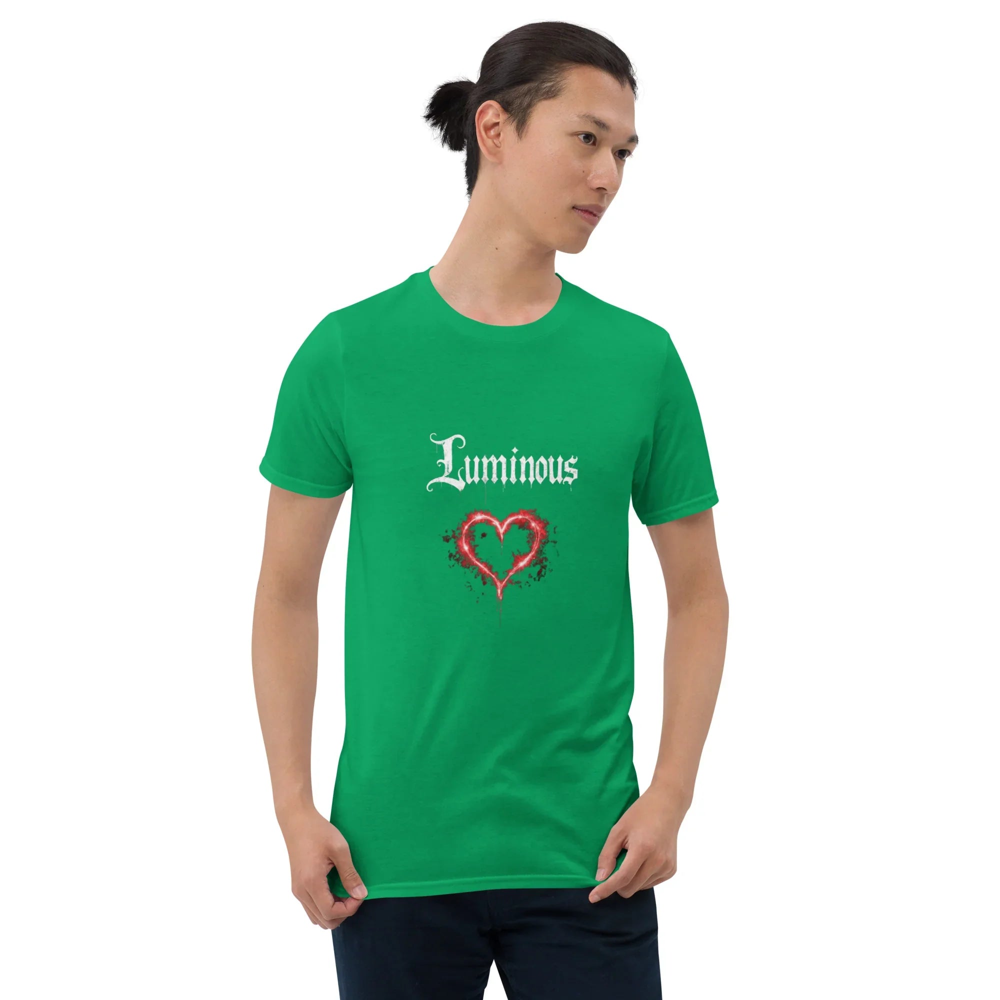 Luminous Lyrics Heart Glow Tee - RaZits