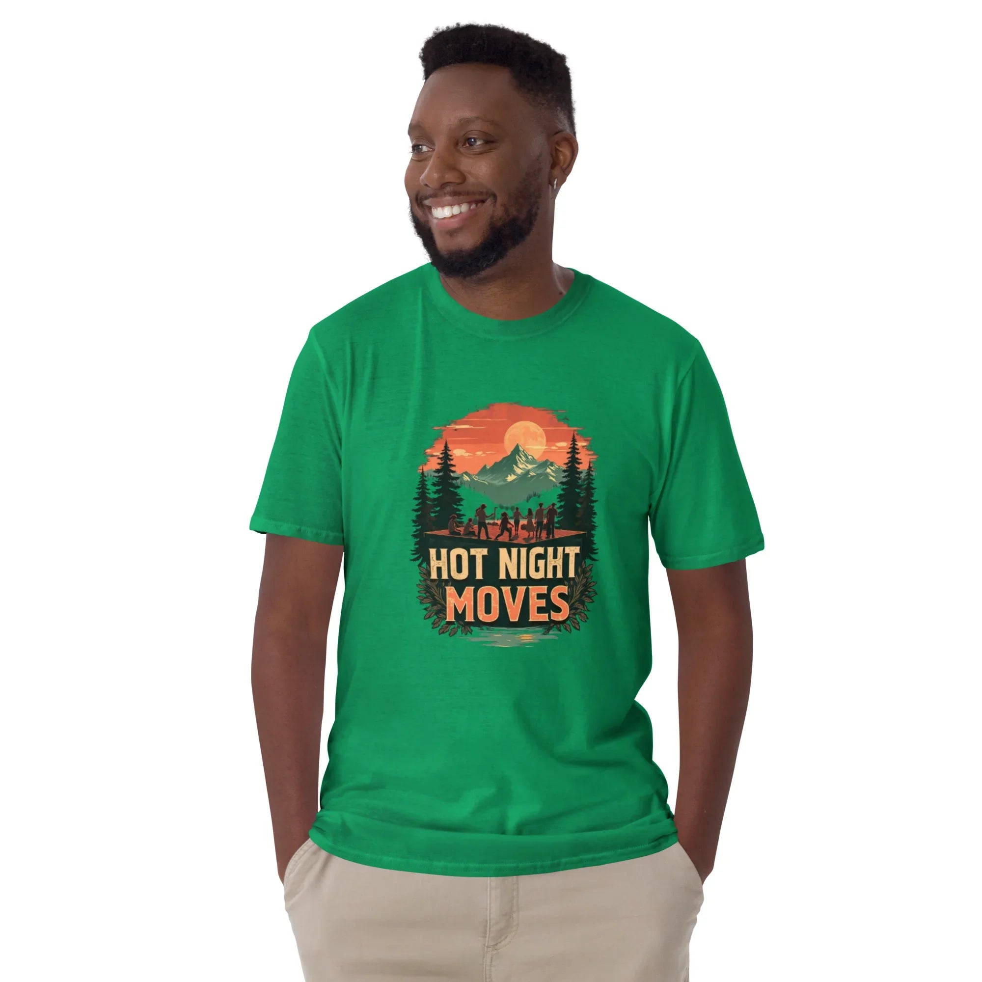Hot Night Moves Sunset Dance Tee - RaZits