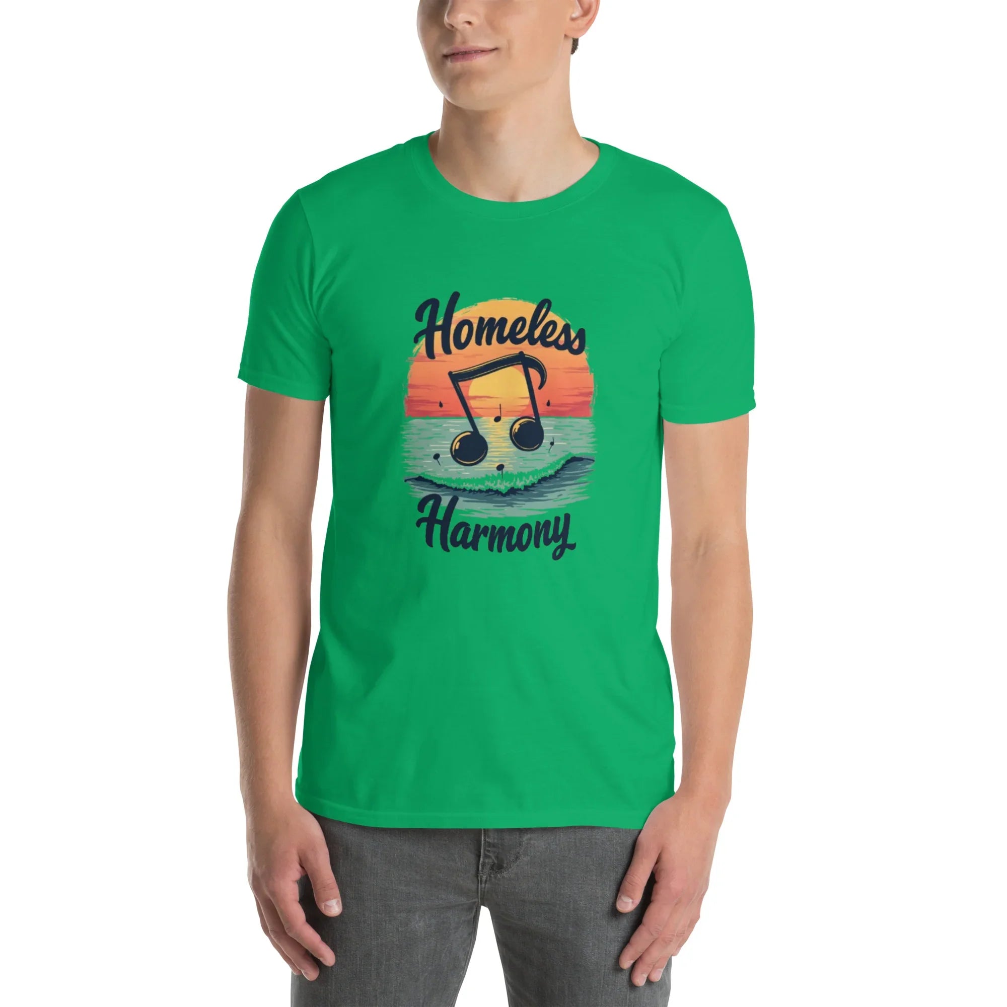 Homeless Harmony Sunset Music Tee - RaZits