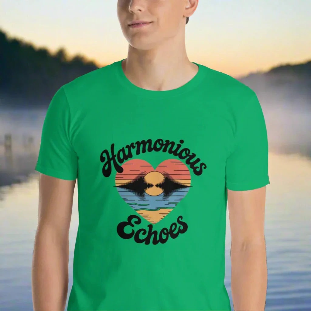 Harmonious Echoes Waveform Tee - RaZits
