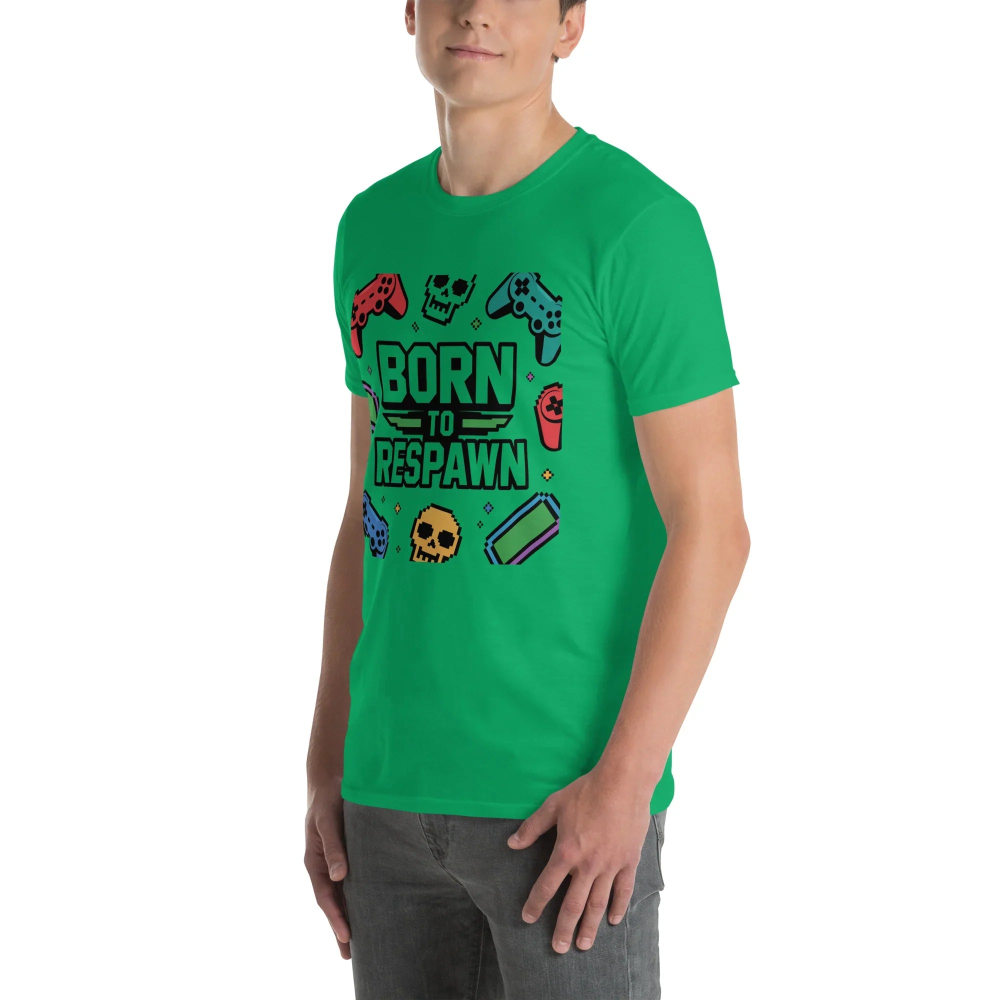 Born to Respawn Shirt – Retro Gamer Comeback Tee - RaZits