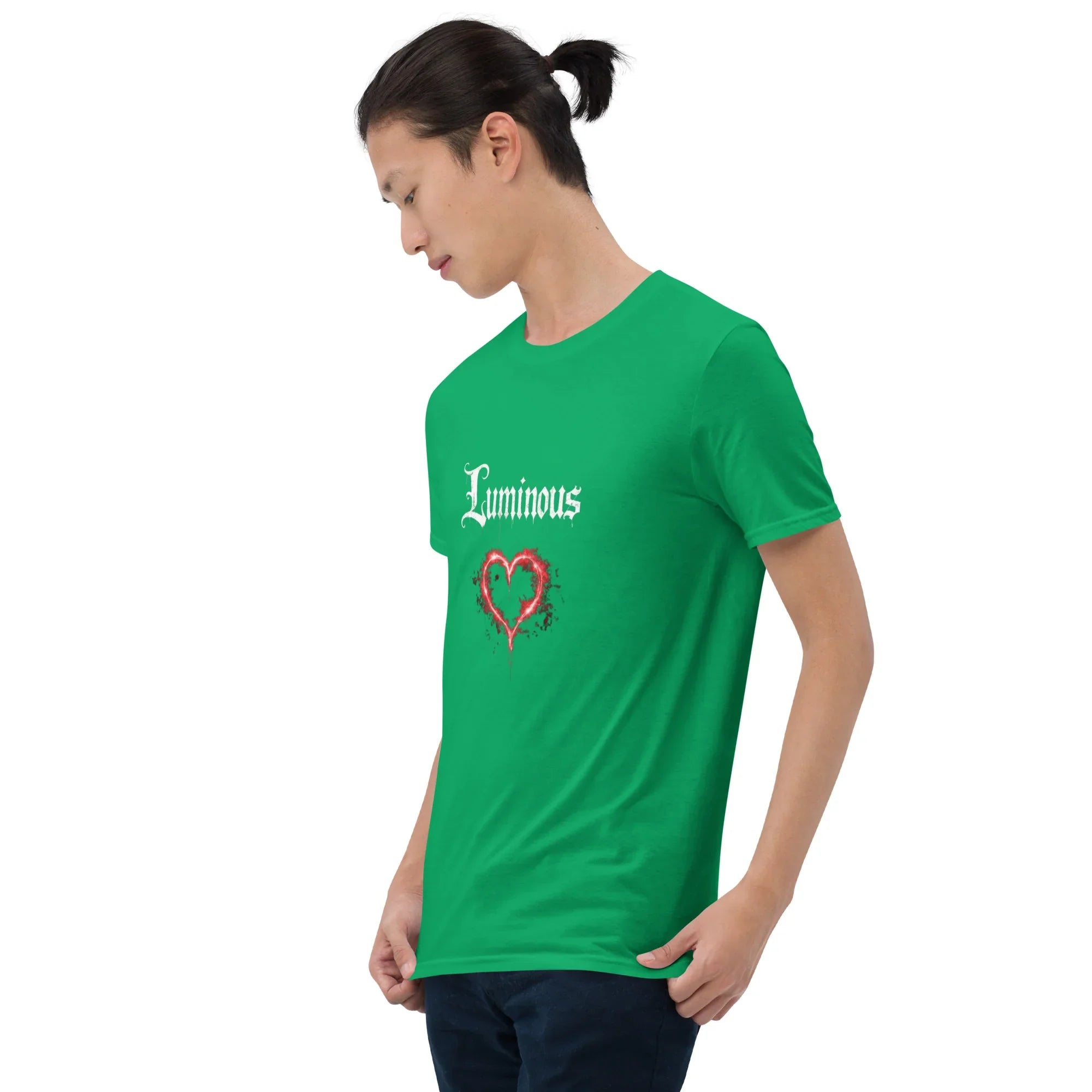 Luminous Lyrics Heart Glow Tee - RaZits