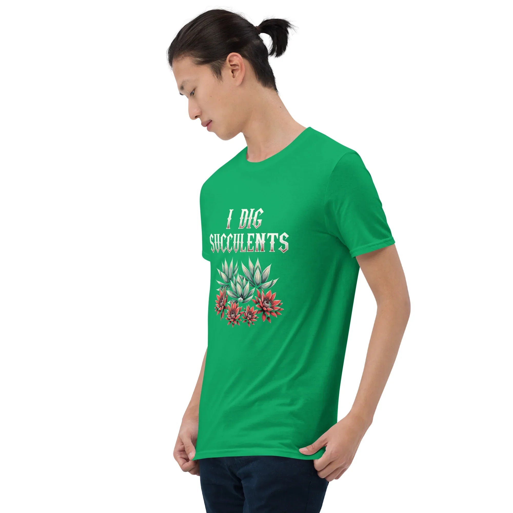 Succulent Lover T-Shirt – I Dig Succulents Graphic Tee - RaZits