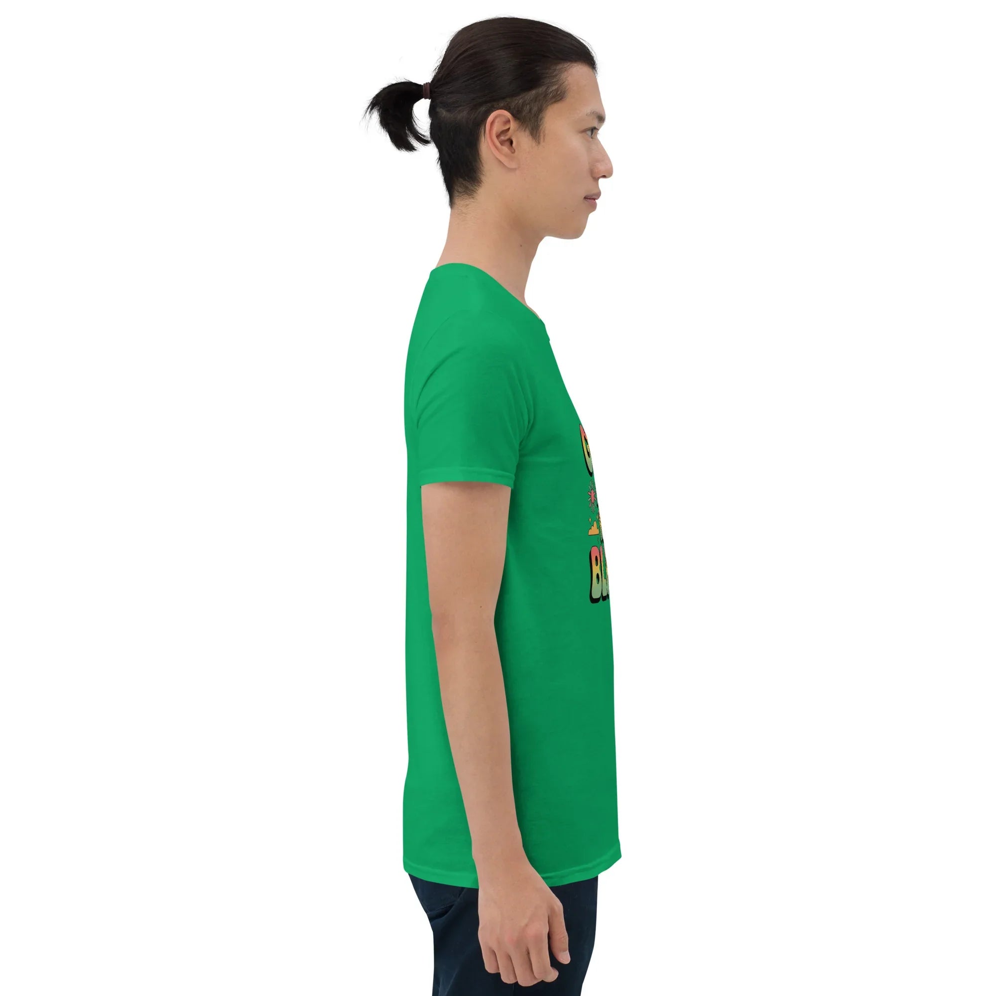 Retro Plant T-Shirt – Green Is the New Black Graphic Tee - RaZits