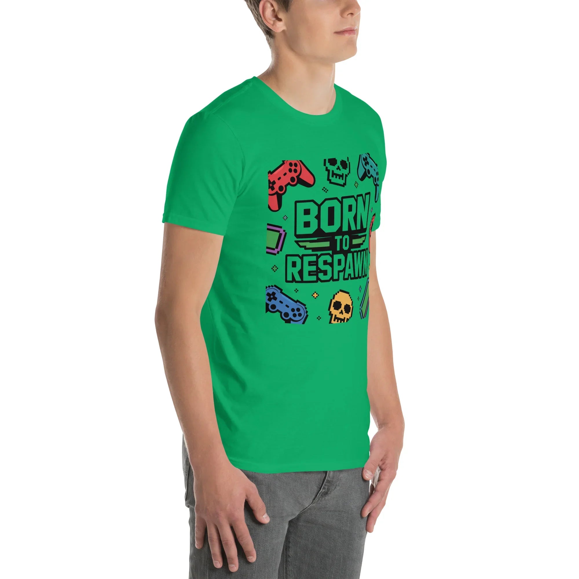 Born to Respawn Shirt – Retro Gamer Comeback Tee - RaZits