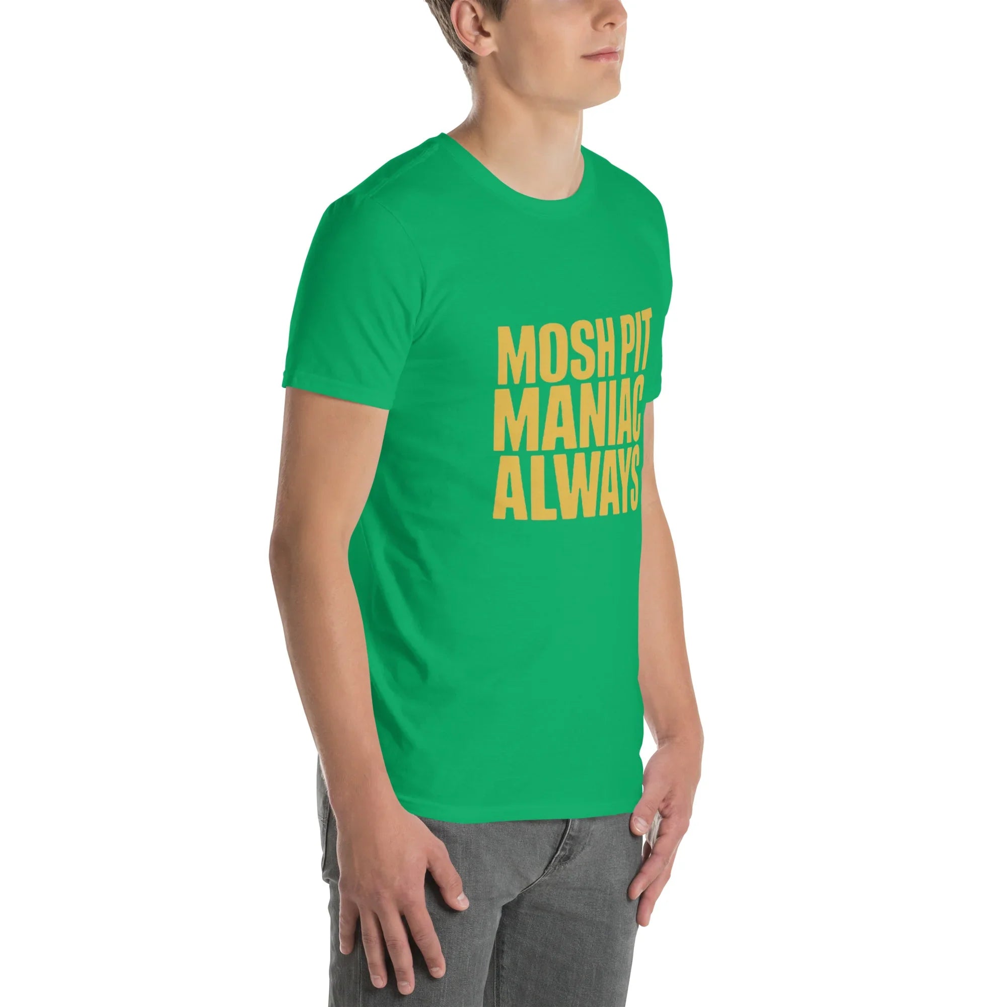 Mosh Pit Maniac Always Bold Text Tee - RaZits
