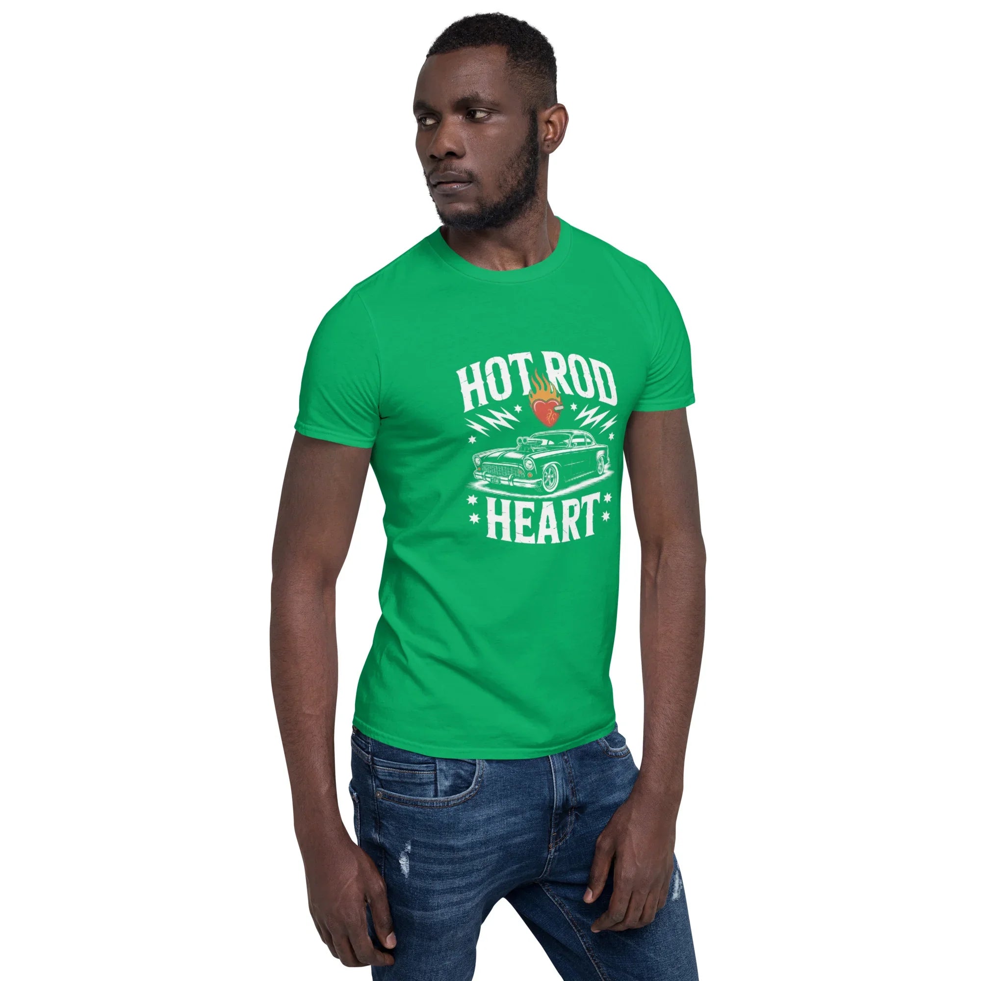 Hot Rod Heart Muscle Car Tee - RaZits