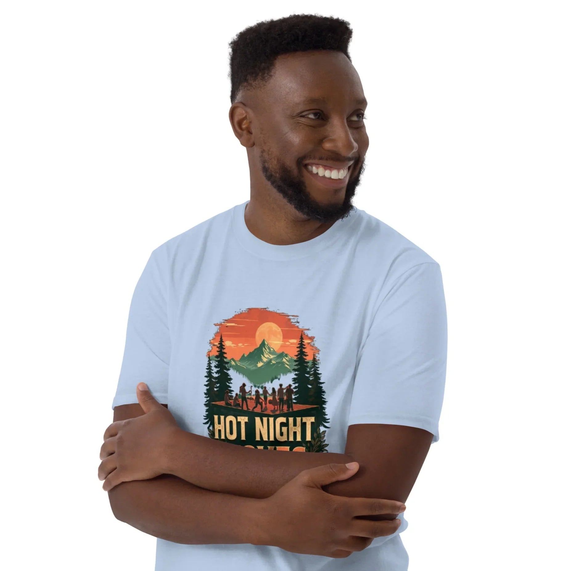 Hot Night Moves Sunset Dance Tee - RaZits