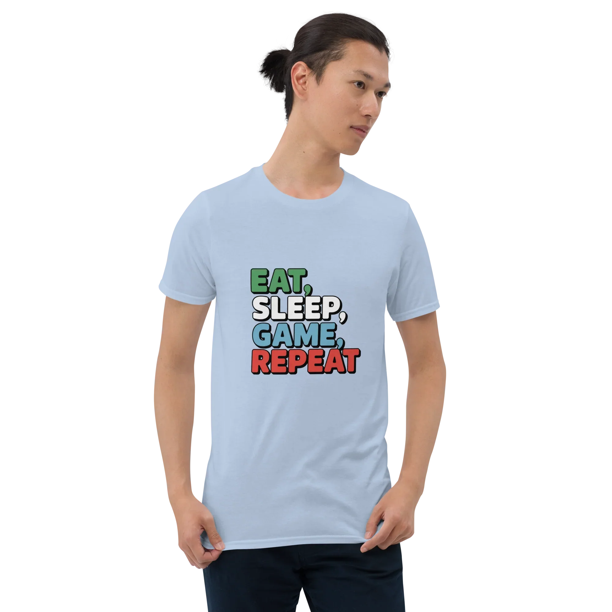 Eat Sleep Game Repeat Shirt – Gamer Lifestyle Tee - RaZits