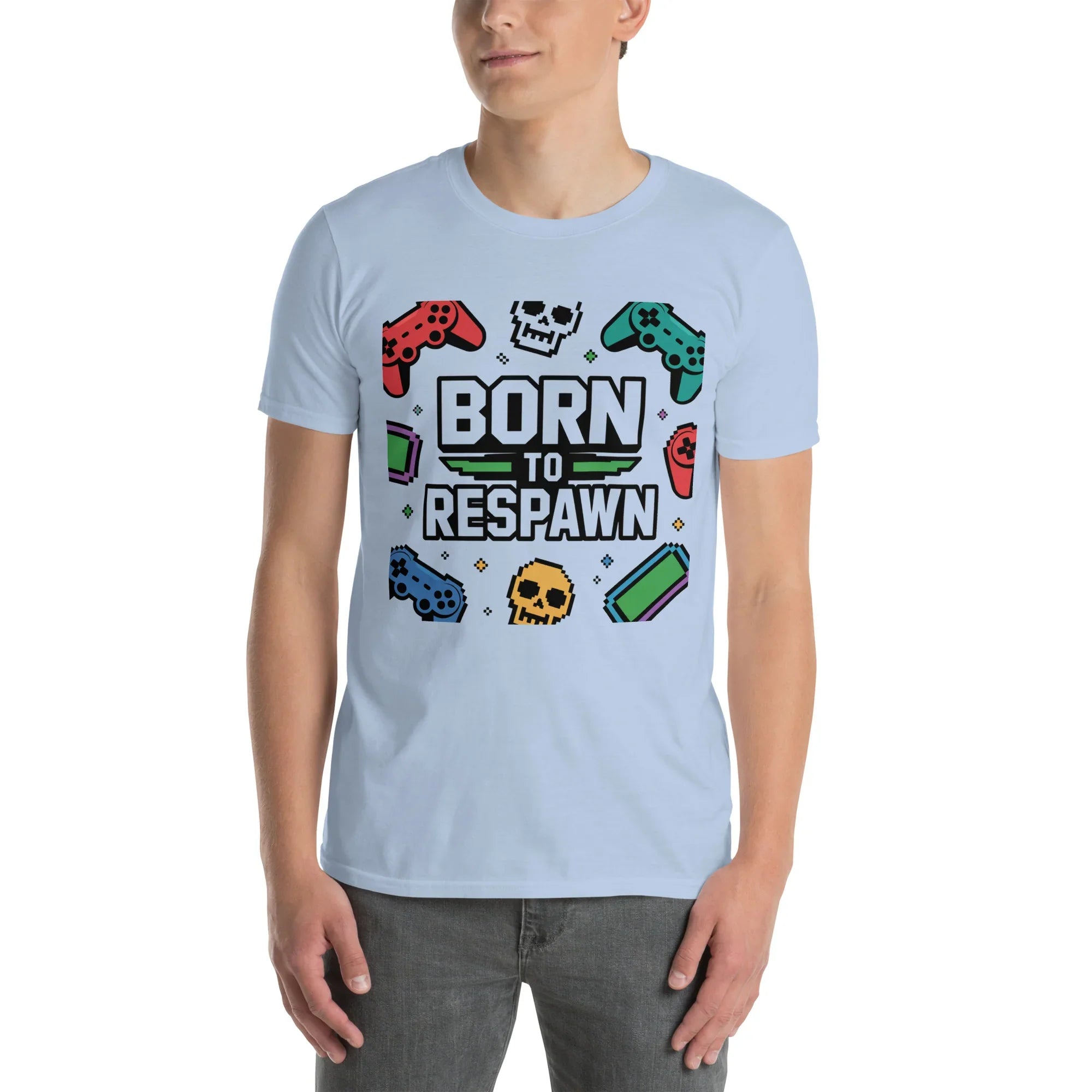 Born to Respawn Shirt – Retro Gamer Comeback Tee - RaZits