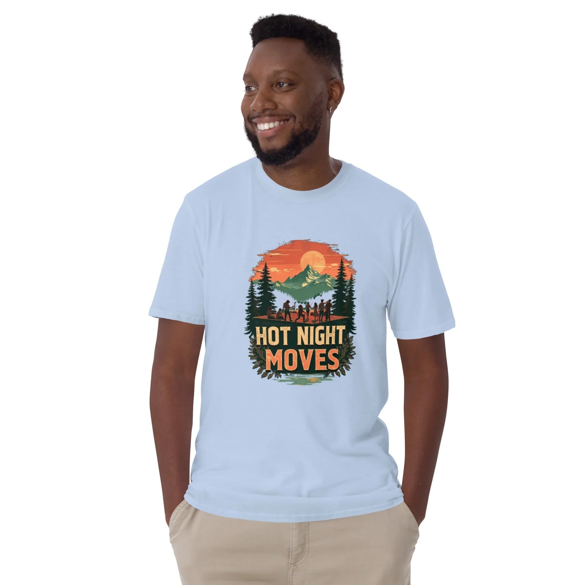 Hot Night Moves Sunset Dance Tee - RaZits
