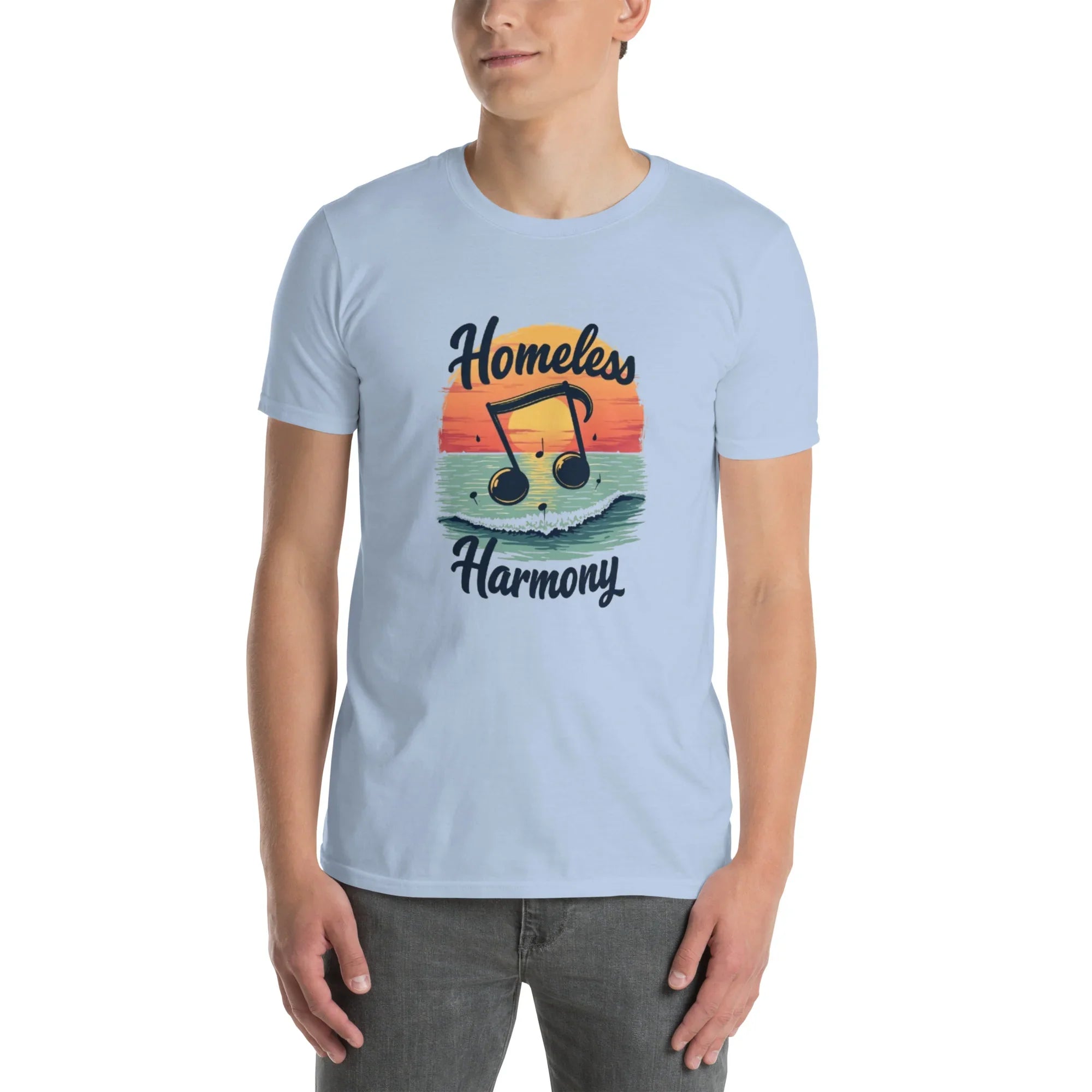 Homeless Harmony Sunset Music Tee - RaZits