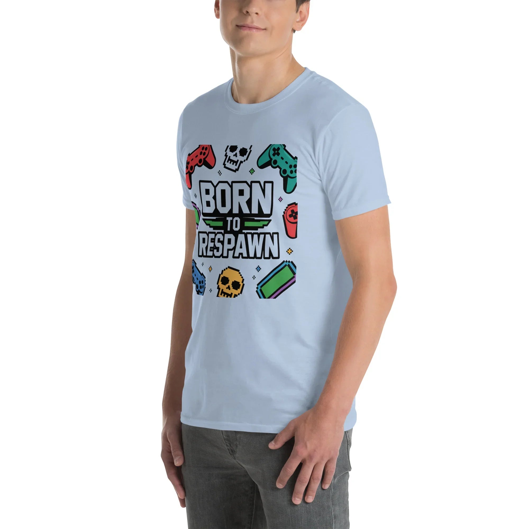 Born to Respawn Shirt – Retro Gamer Comeback Tee - RaZits