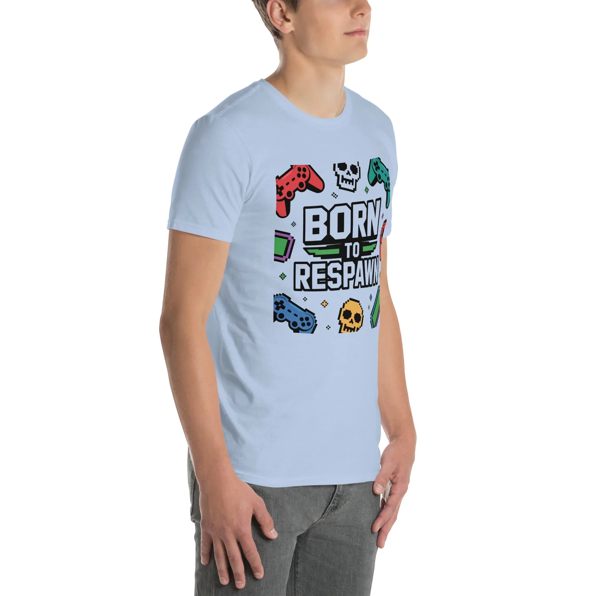 Born to Respawn Shirt – Retro Gamer Comeback Tee - RaZits