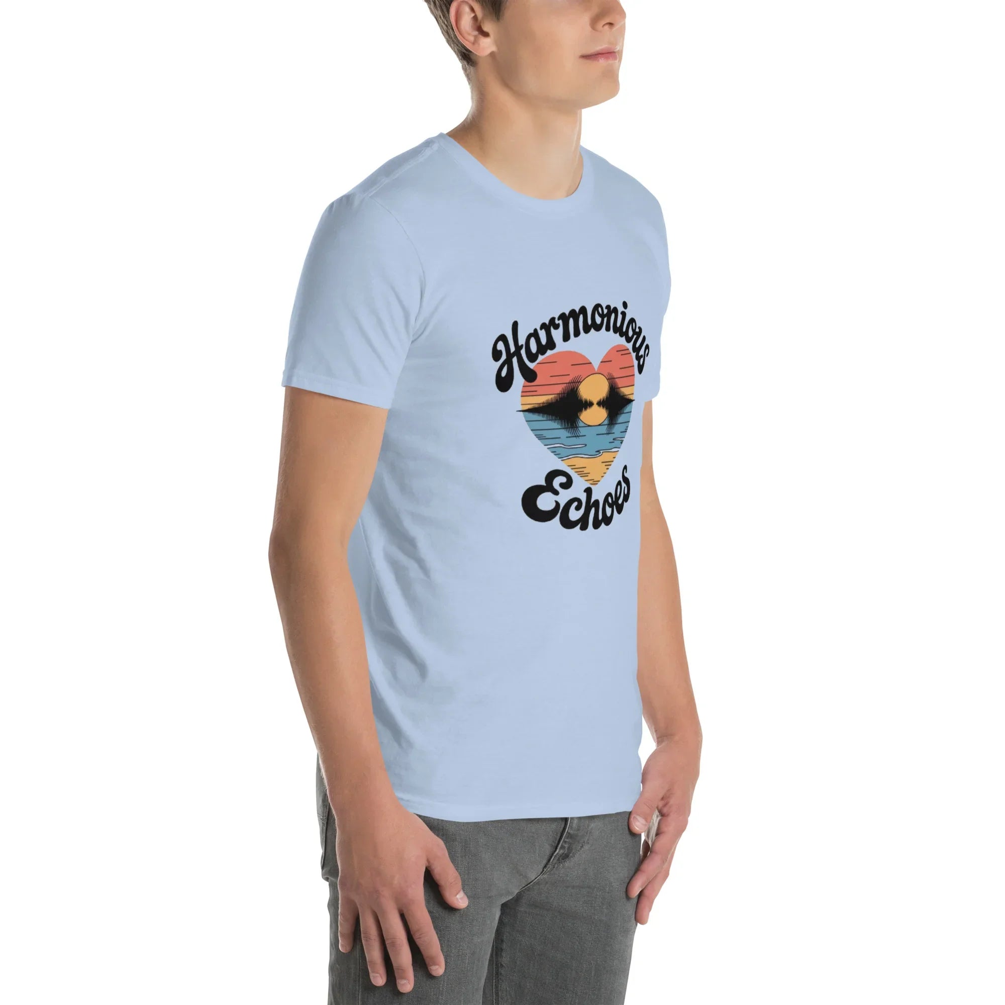 Harmonious Echoes Waveform Tee - RaZits