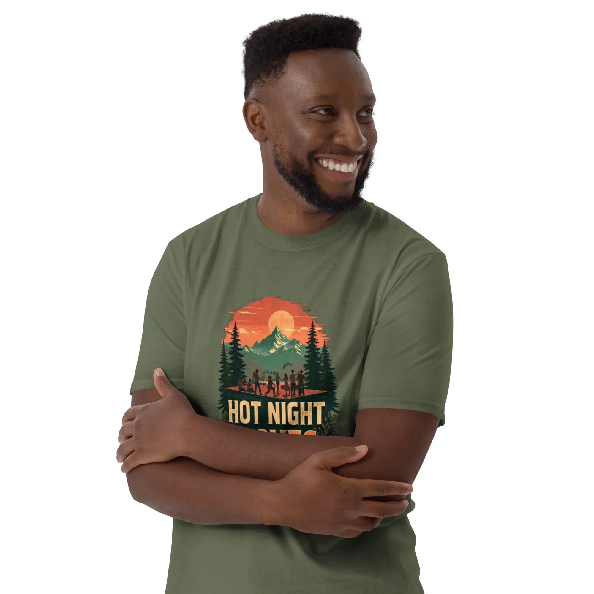 Hot Night Moves Sunset Dance Tee - RaZits