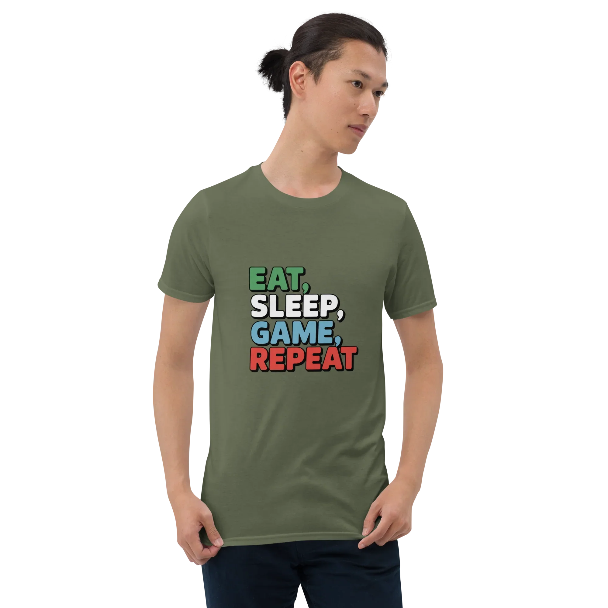 Eat Sleep Game Repeat Shirt – Gamer Lifestyle Tee - RaZits